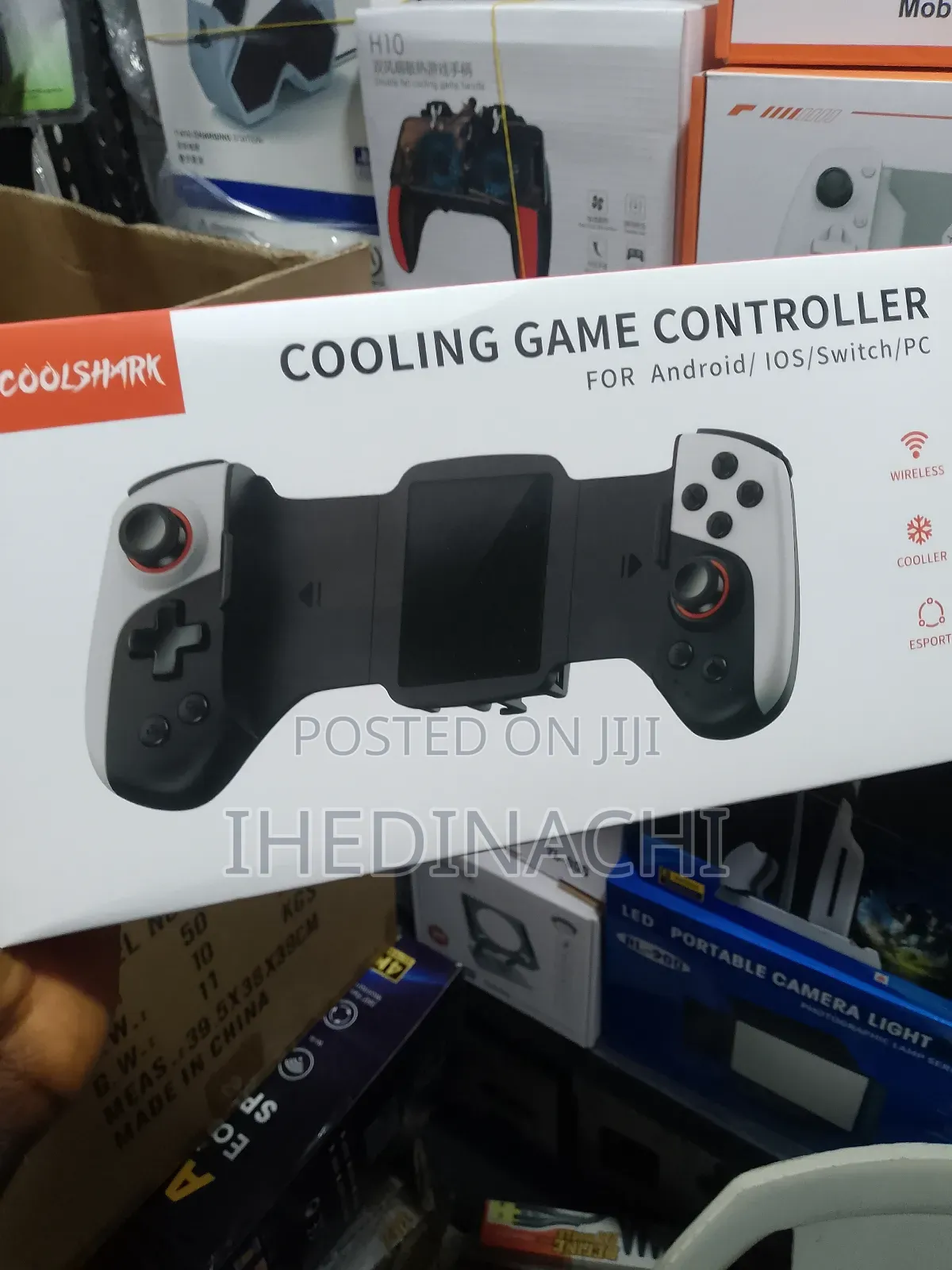 Jk02 Mobile Game Controller With Cooling Fan for Android/ Ios/Switch