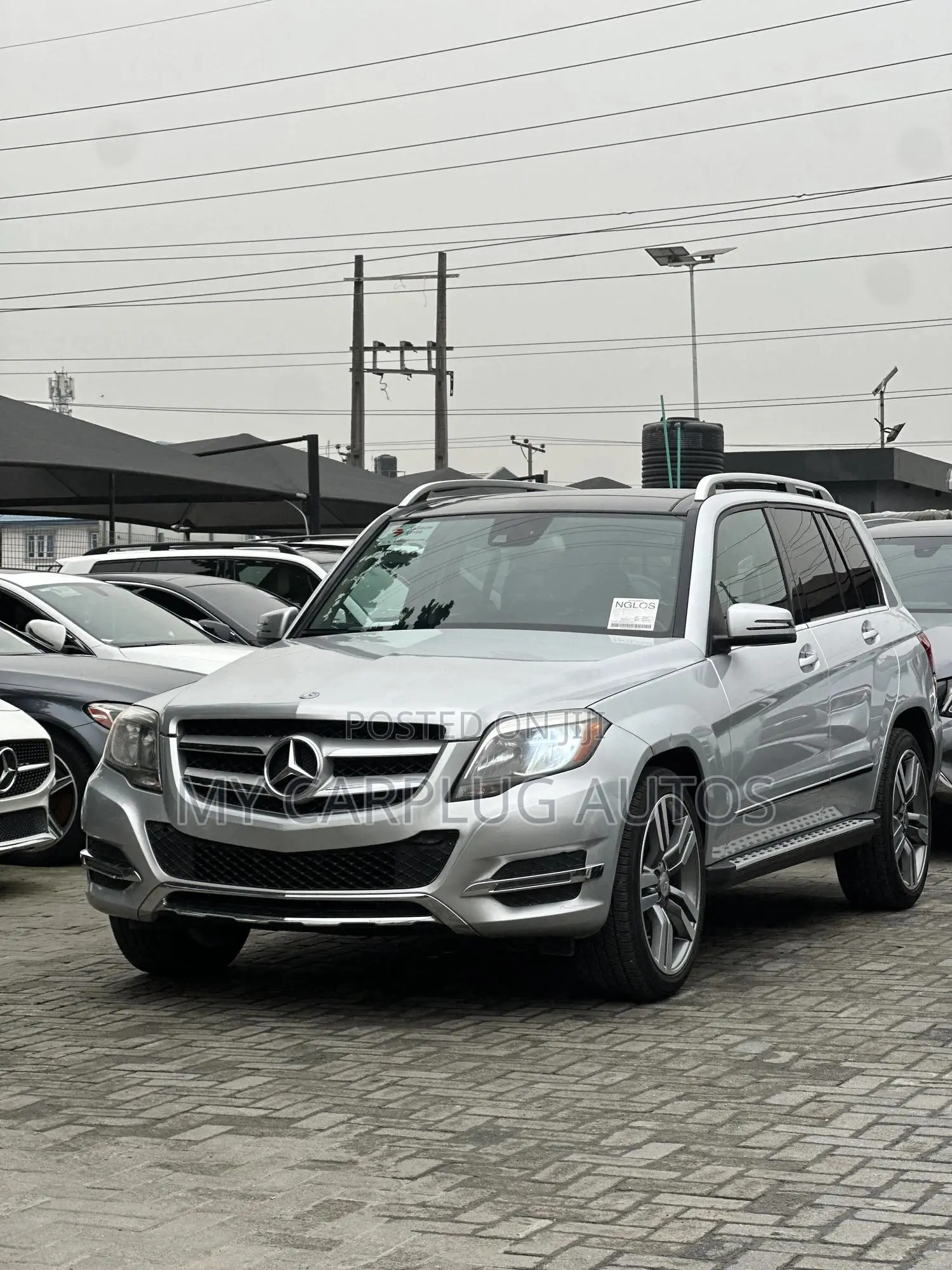 Mercedes-Benz GLK-Class 2015 Silver