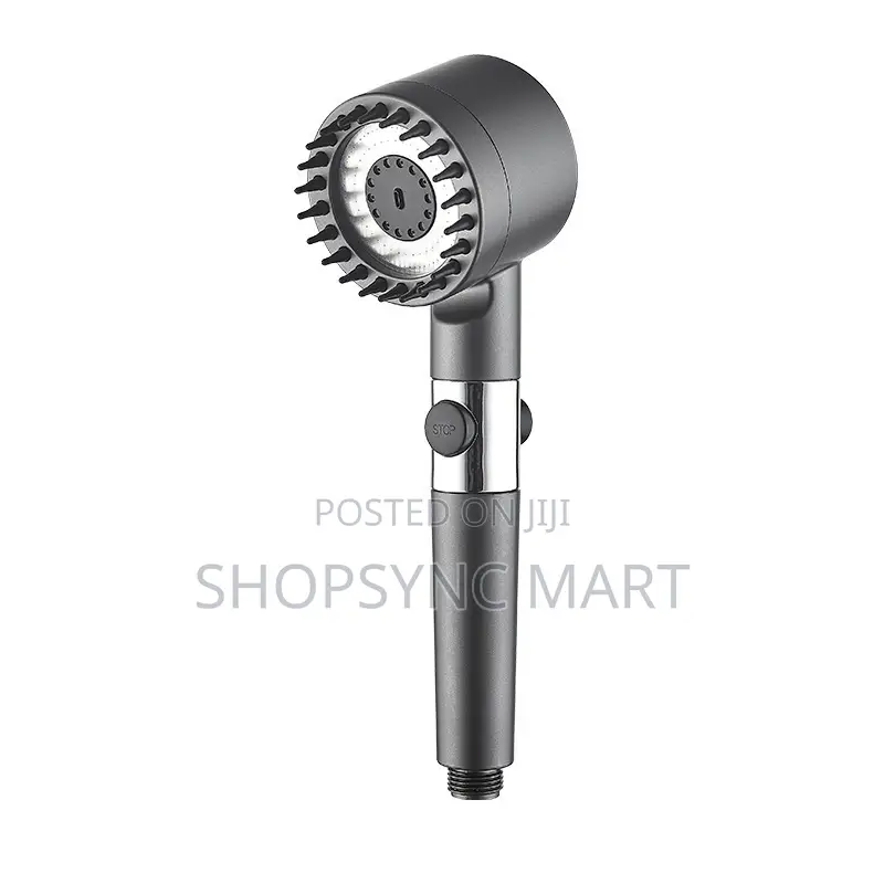 Multi-Function Filtered Shower Head With Massage Scrubbe