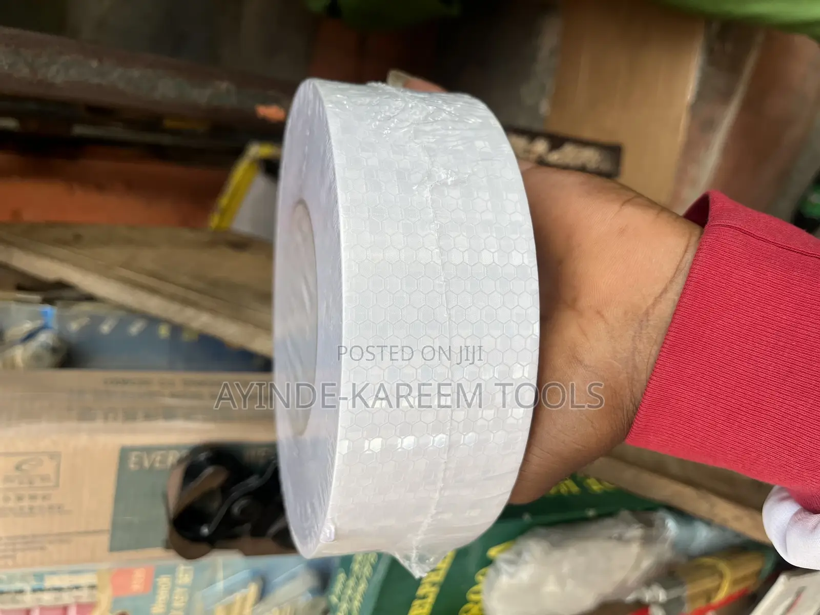 2” Reflective Tape (White Colour With Reflector)