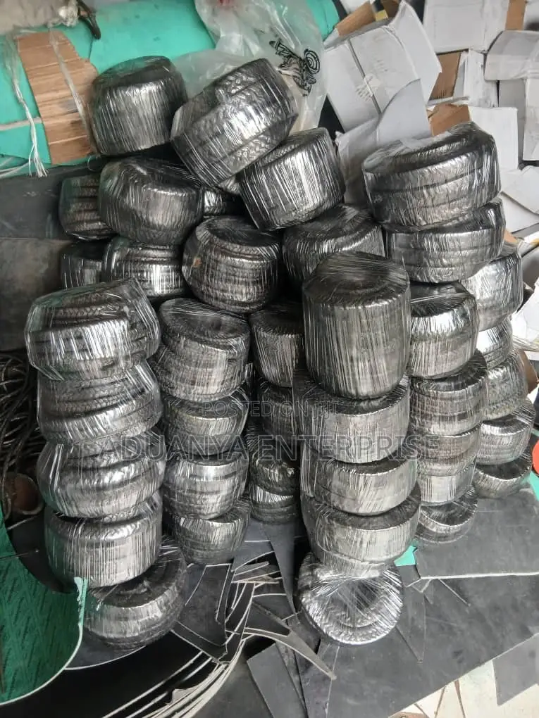 Black Gland Packing – Pump Valve Sealing(12mm Thickness)