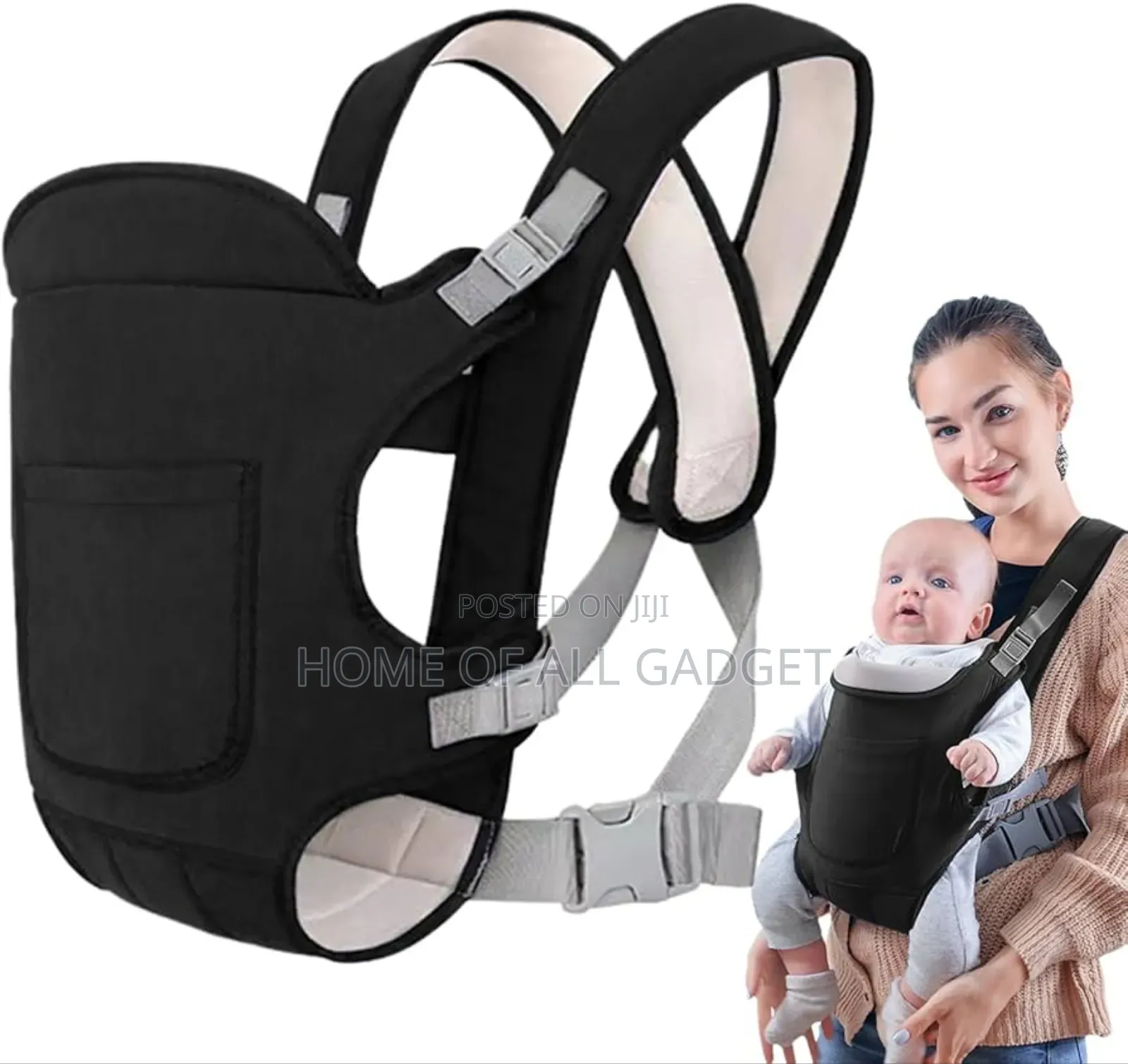 Baby Carrier Backpack Breathable Front Facing 4 in 1 Infant Comfortabl