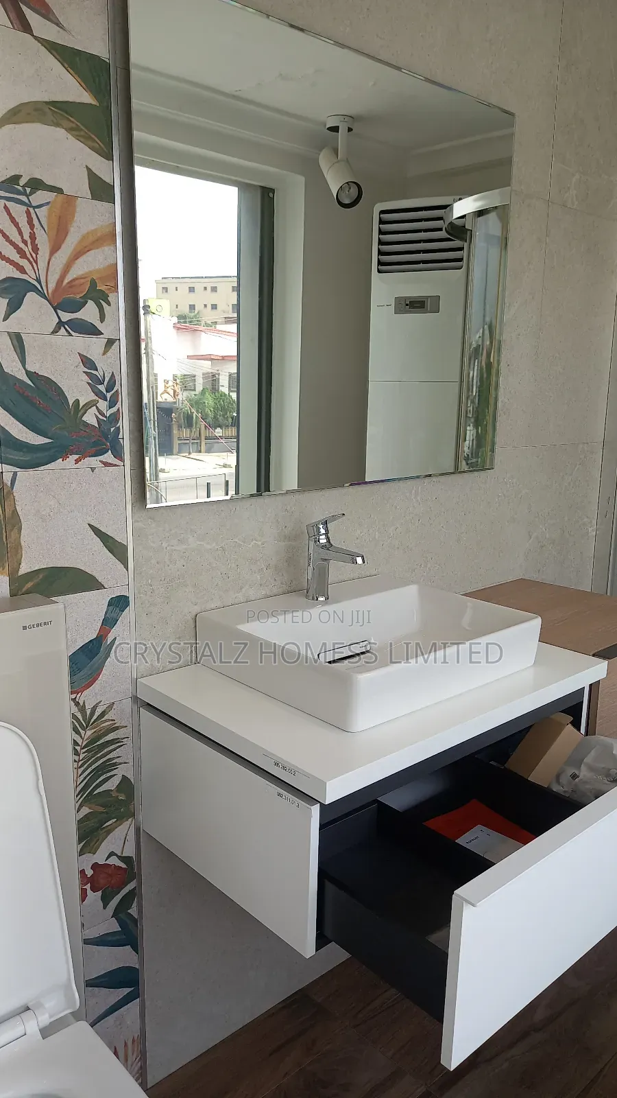 Geberit Water Closet With the Mirror