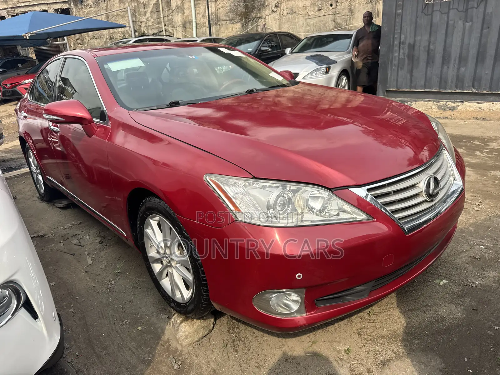 Lexus ES 350 2010 Red