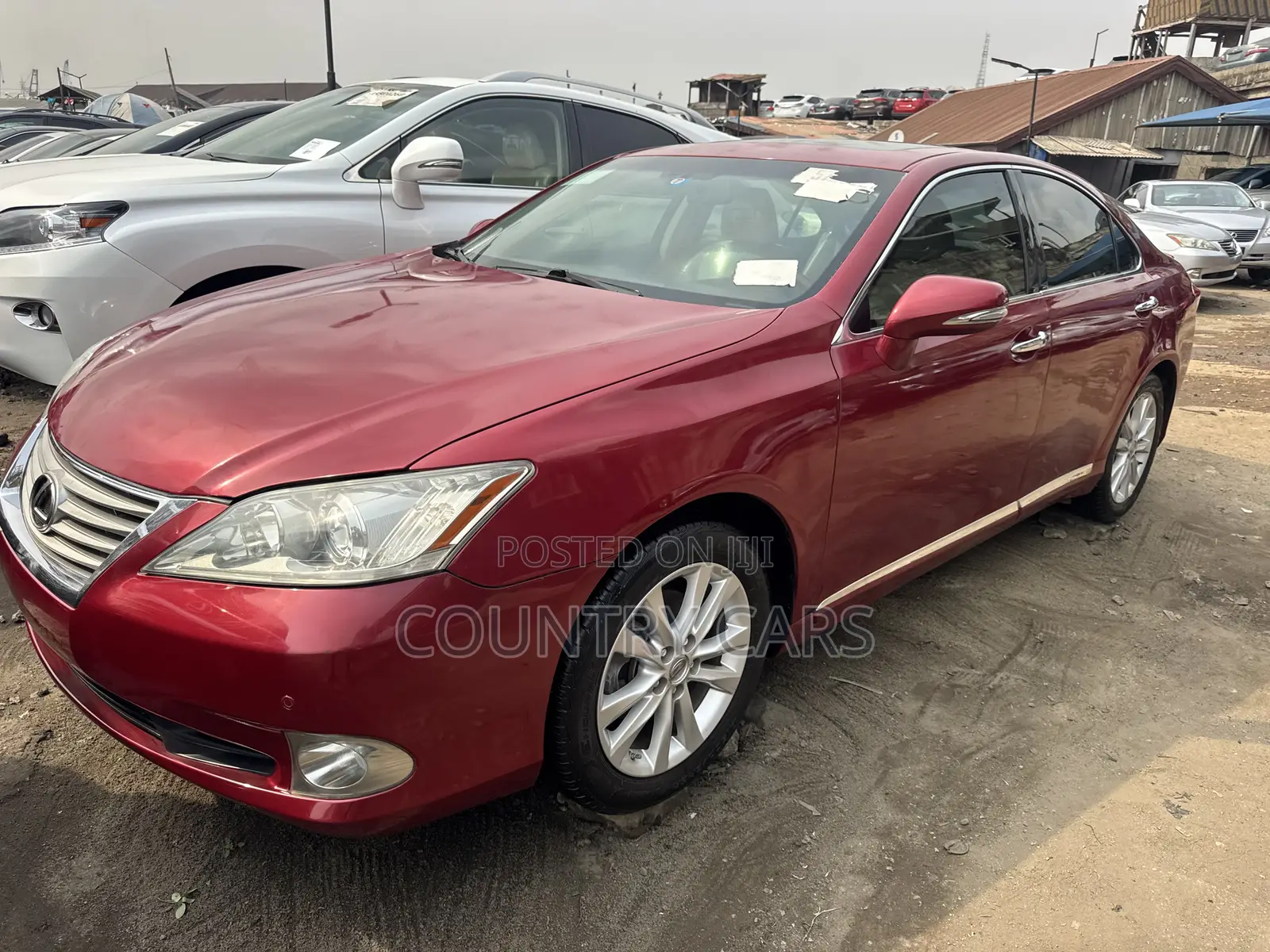 Lexus ES 350 2010 Red