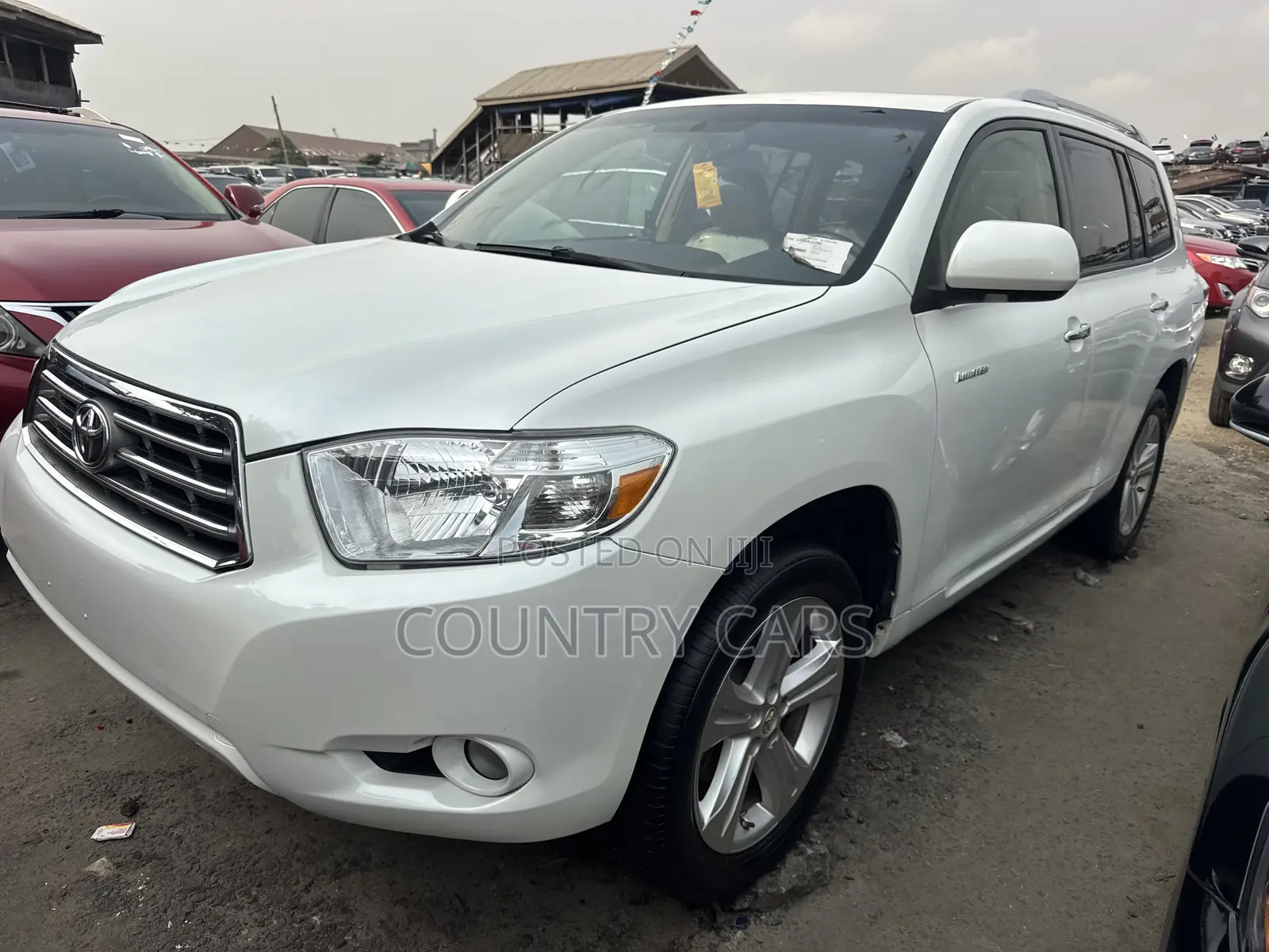 Toyota Highlander Limited 2008 White