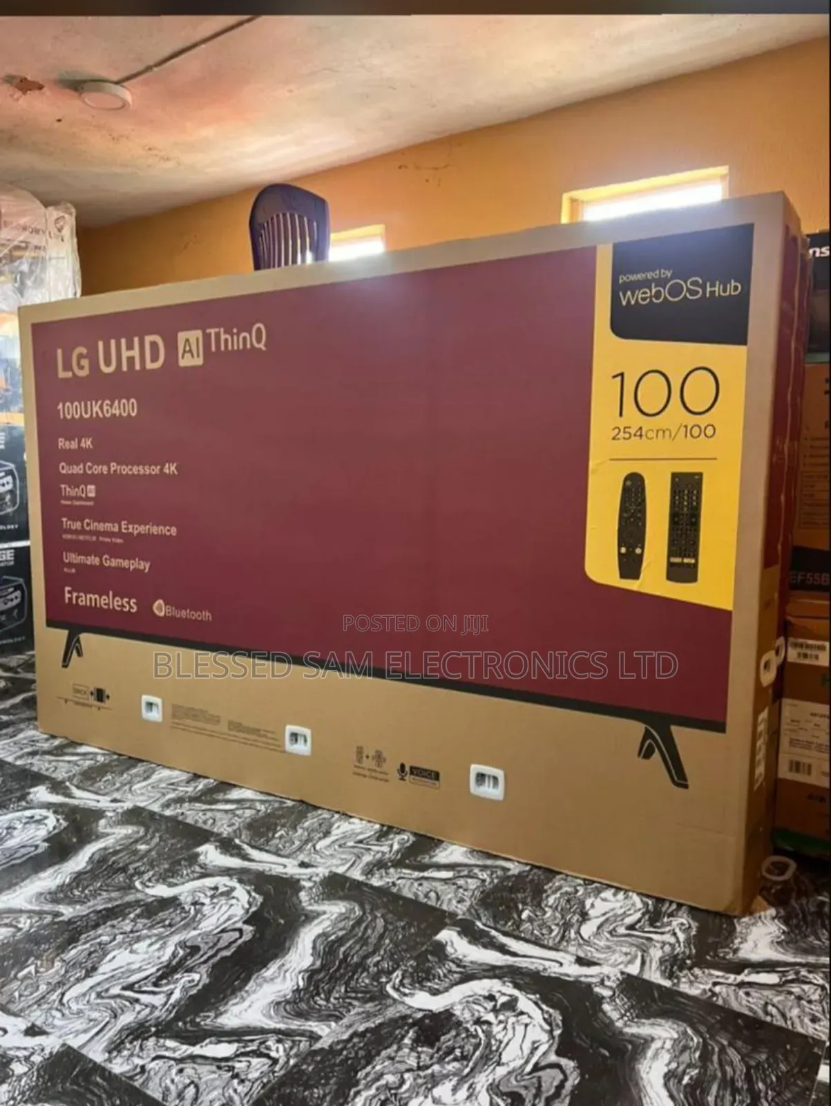 New 2026 LG 100"Inch Uhd Ai Thinq Webos Smart TV Netflix Youtube