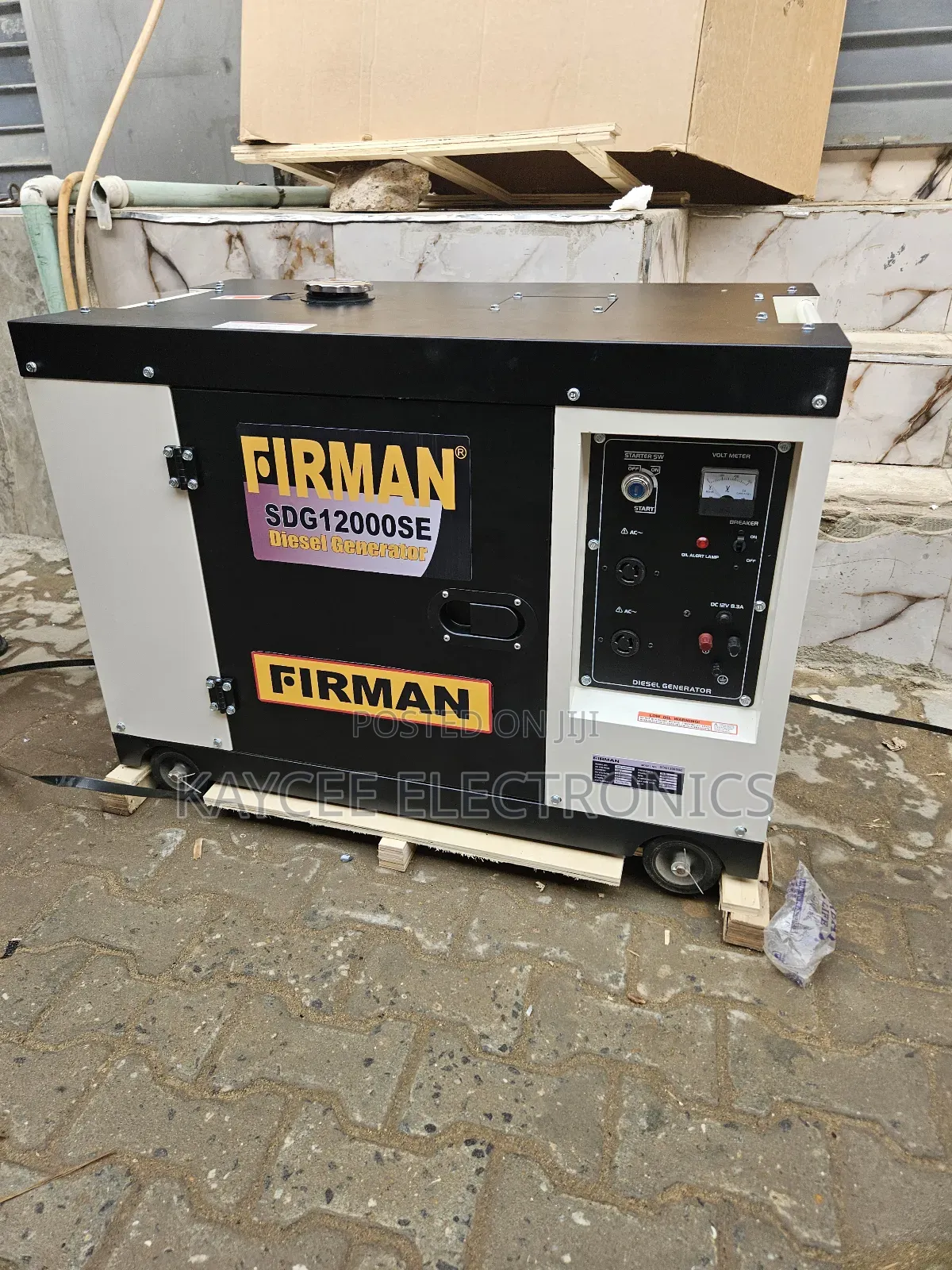 Firman 10kva Diesel Soundproof Generator 100%Copper Wire