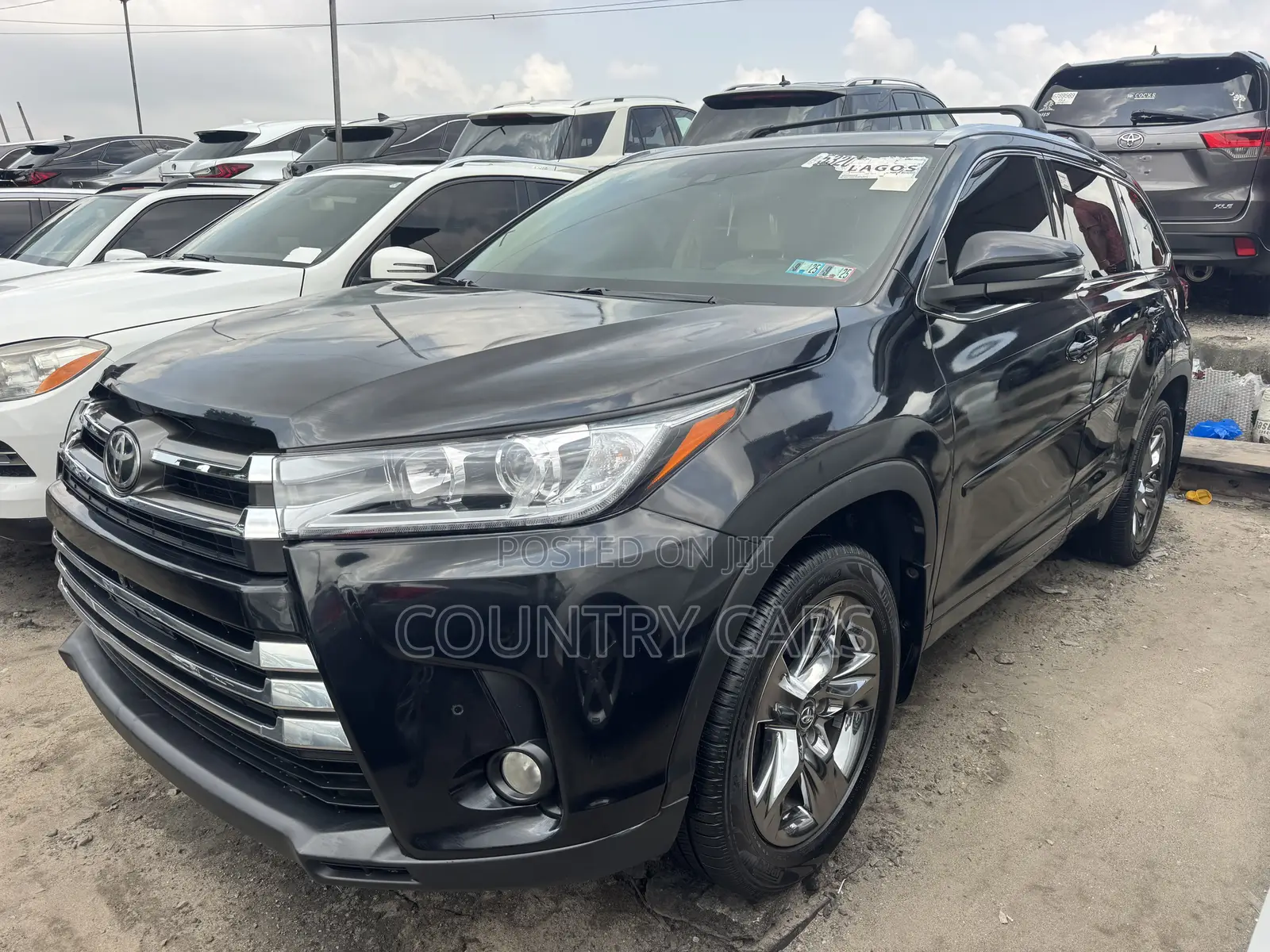 Toyota Highlander Limited Platinum 2019 Black