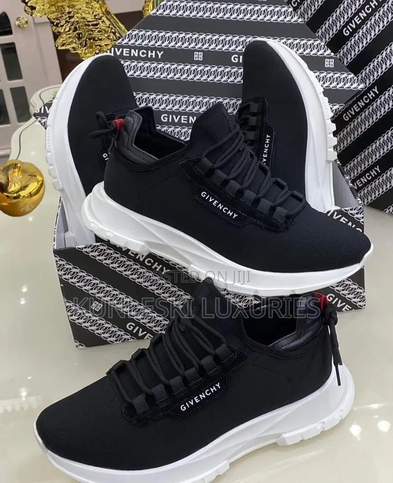 Original Givenchy Black Sneakers For Men