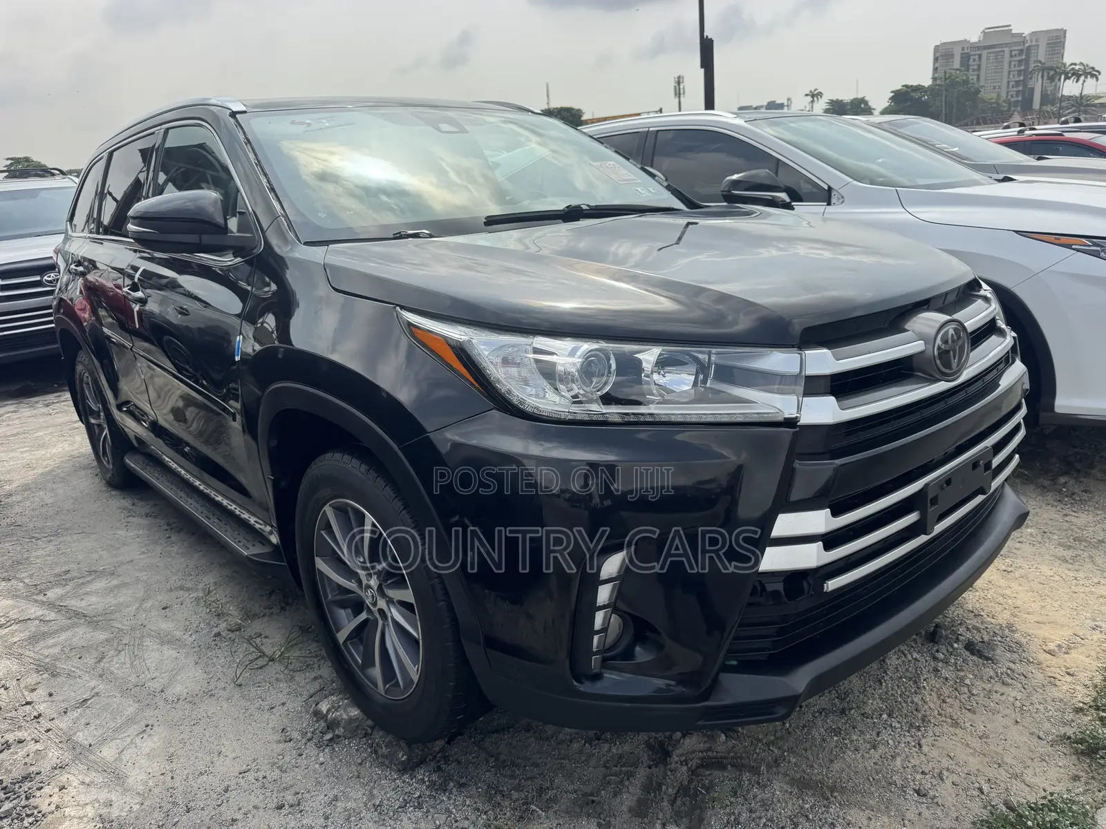 Toyota Highlander Limited 4x4 V6 (3.5L 6cyl 8A) 2018 Matt Black