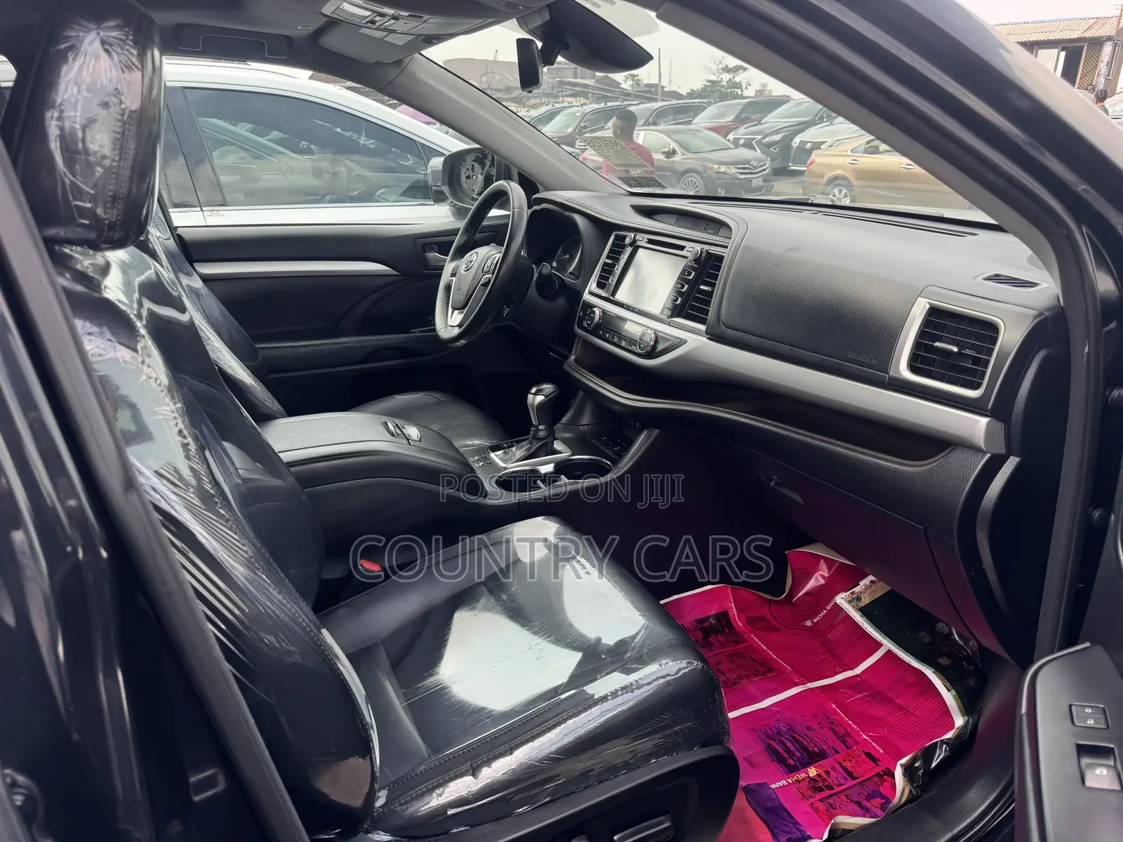 Toyota Highlander Limited 4x4 V6 (3.5L 6cyl 8A) 2018 Matt Black