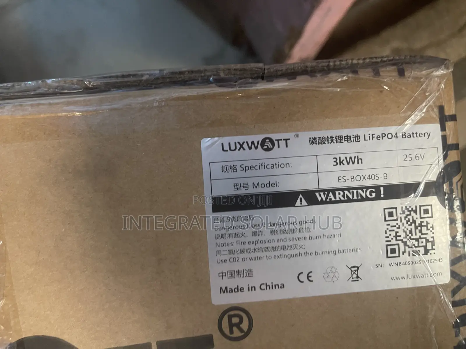 Luxwott 3kwh Lithium Batteries 25.1v