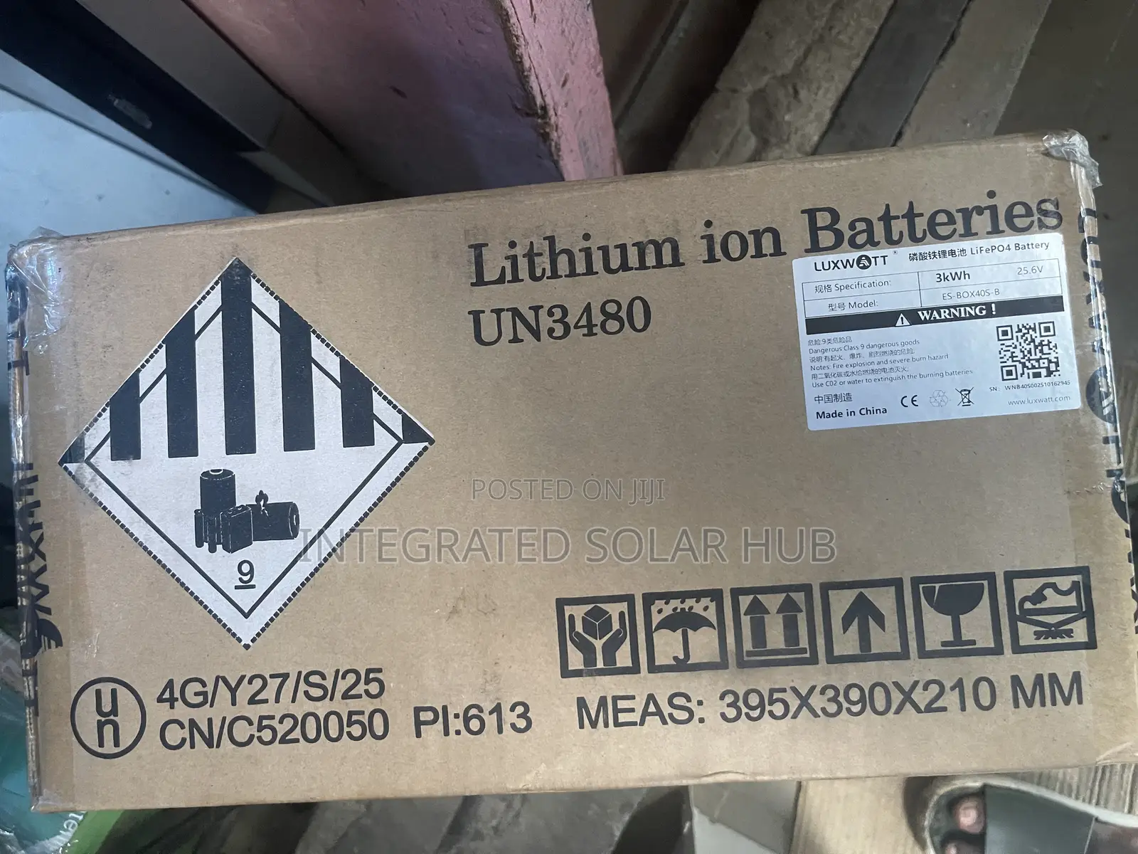 Luxwott 3kwh Lithium Batteries 25.1v
