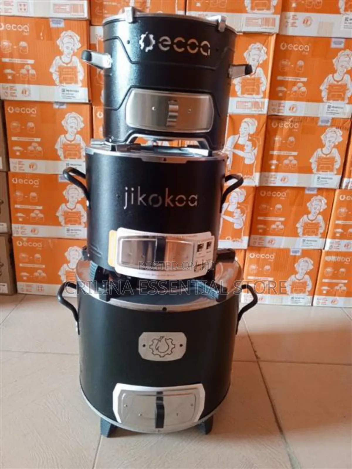 Big Size Smokeless, Fast Charcoal Stove for Cooking Roasting Grill
