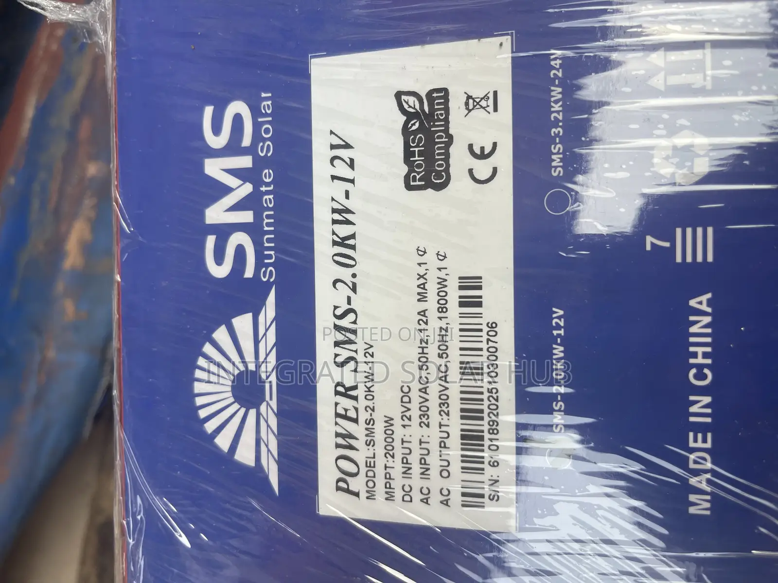 2kva SMS Hybrid Inverter 12v