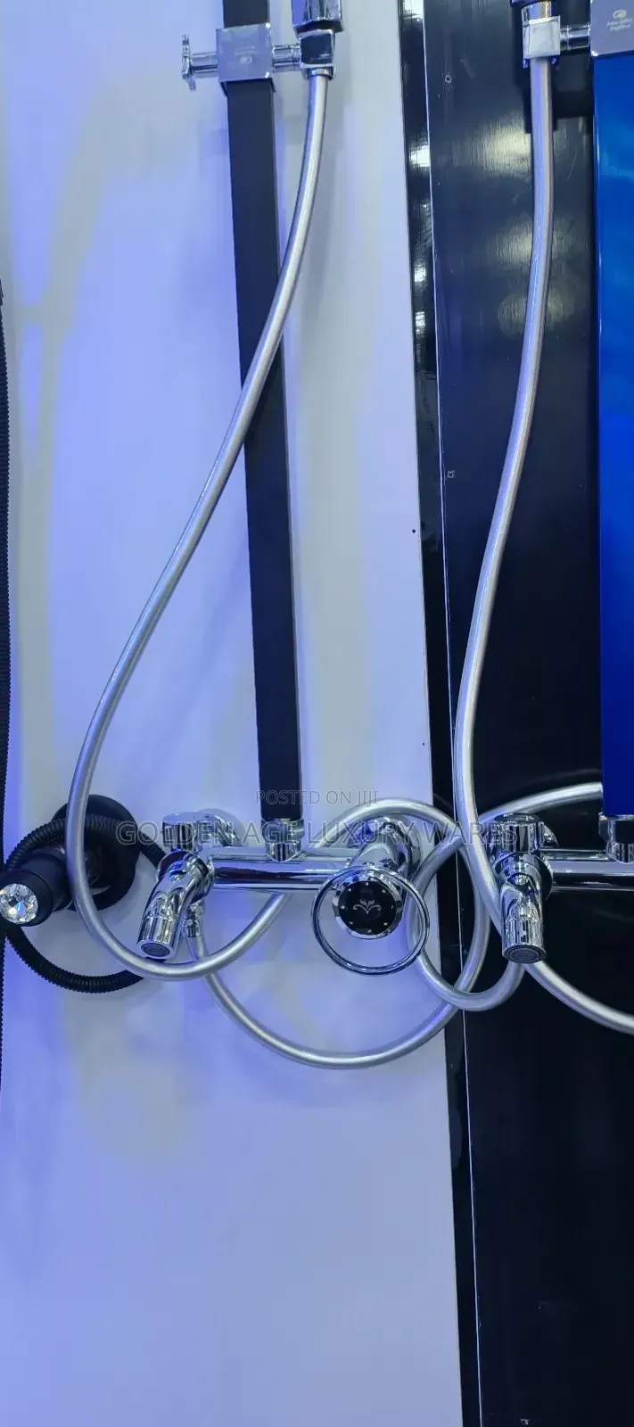Black and Stainless Premium Quality Shower