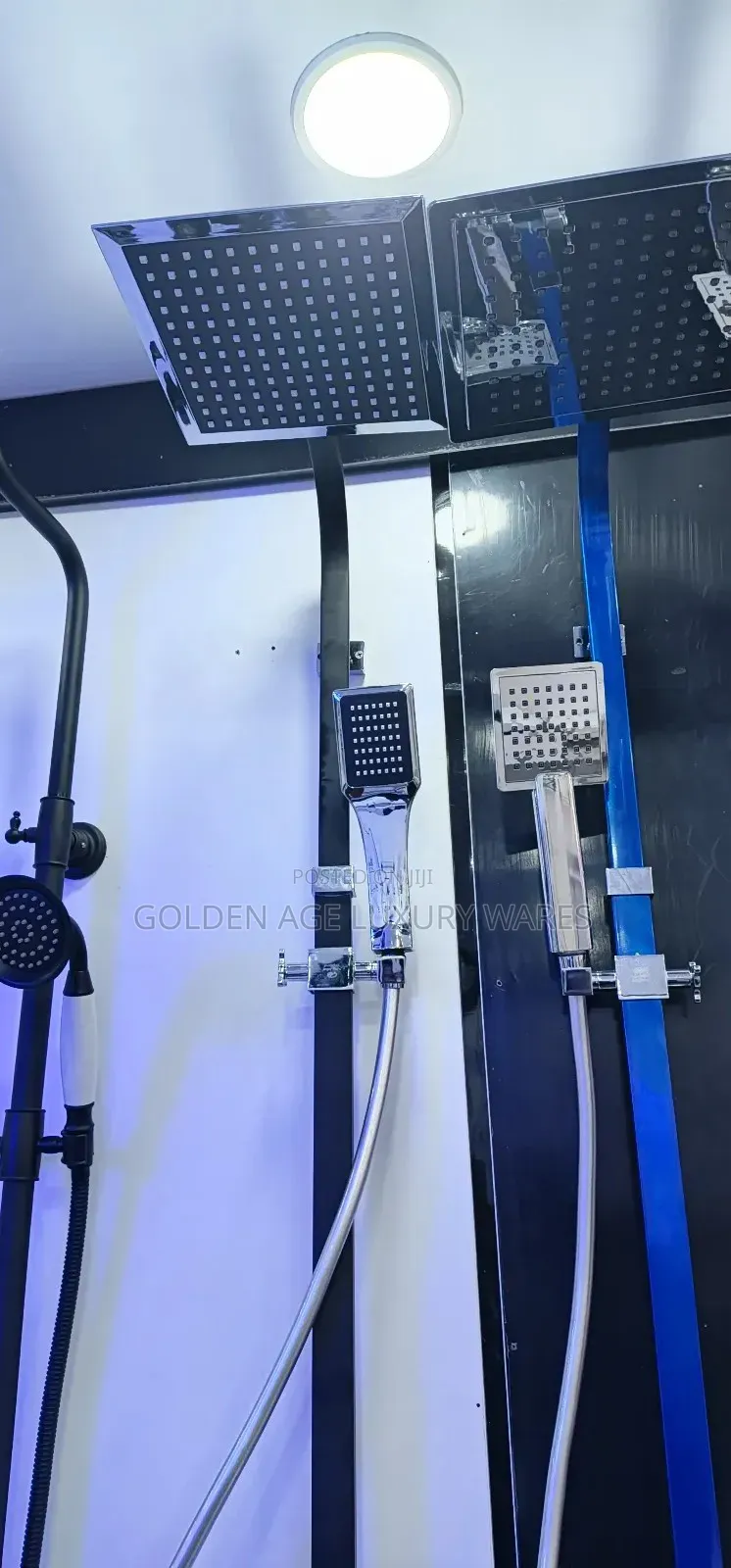 Black and Stainless Premium Quality Shower