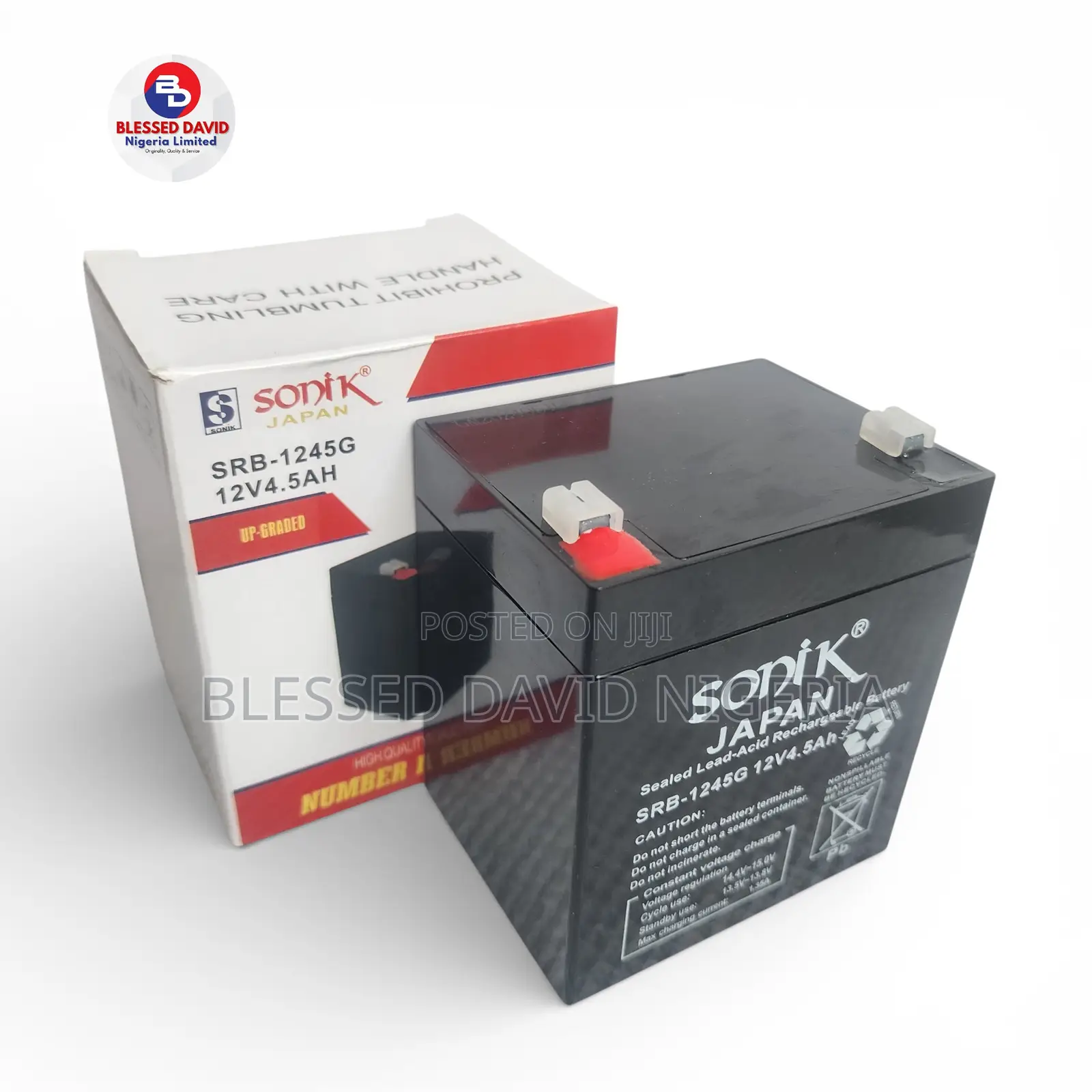 Sonik 12v 4.5ah Replacement Battery
