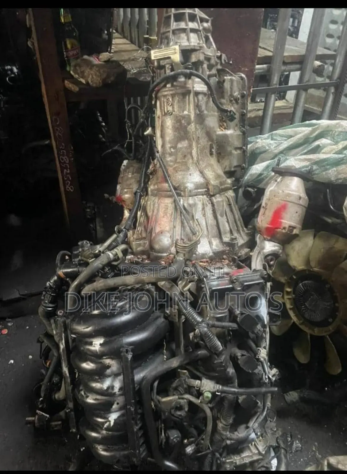 Complete Engine for Nissan Amada and Titan