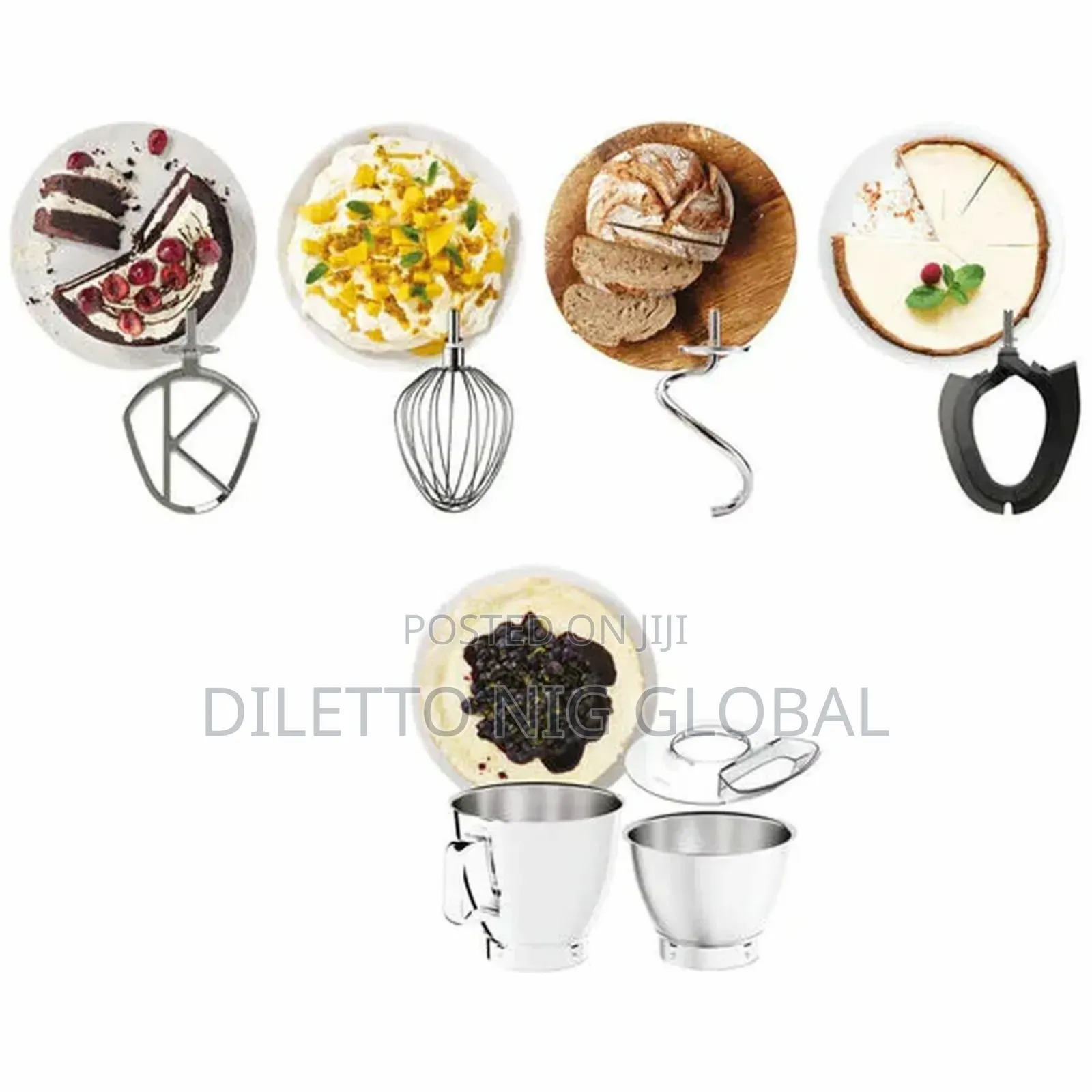 Kenwood Titanium Chef Baker Xl Stand Mixer With Double Bowl