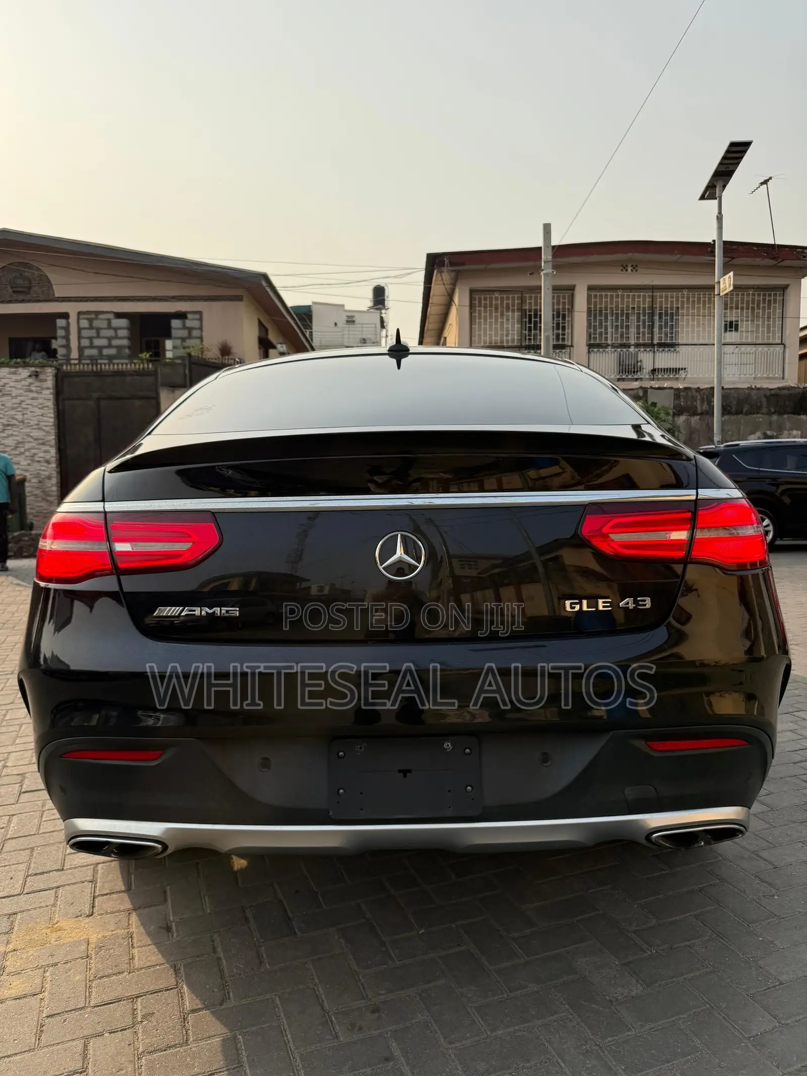 Mercedes-Benz GLE-Class AMG GLE 43 4MATIC 2017 Black