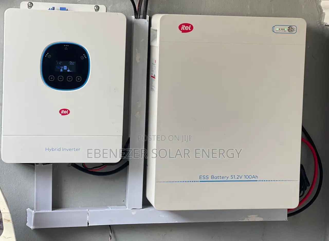 5kwh Itel Lithium/ 3.6kva Inverter/ 6pics of 450w Panels Full Setup