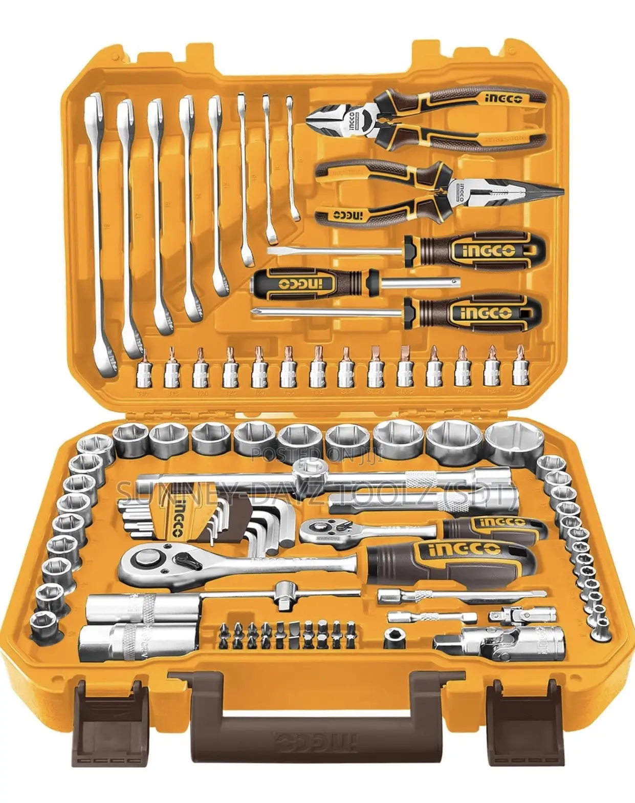 100pcs Ingco Socket Set