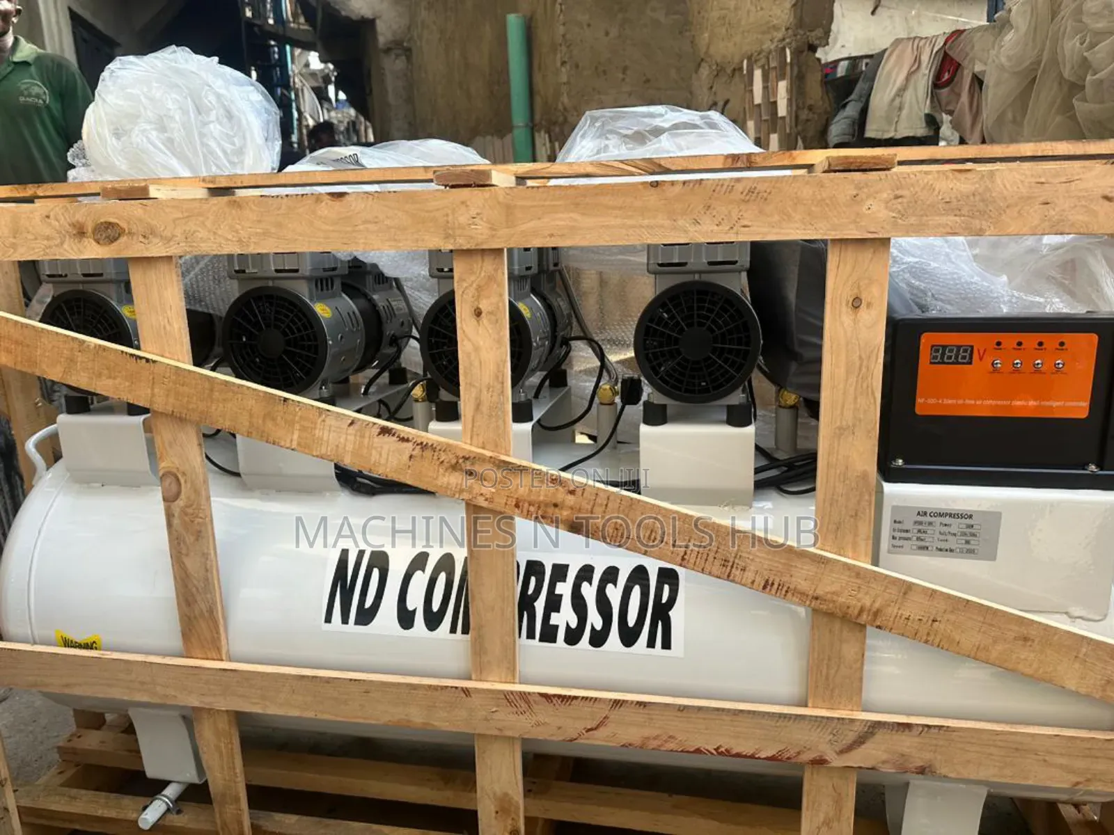 200liters Oil-free Silent Air Compressor