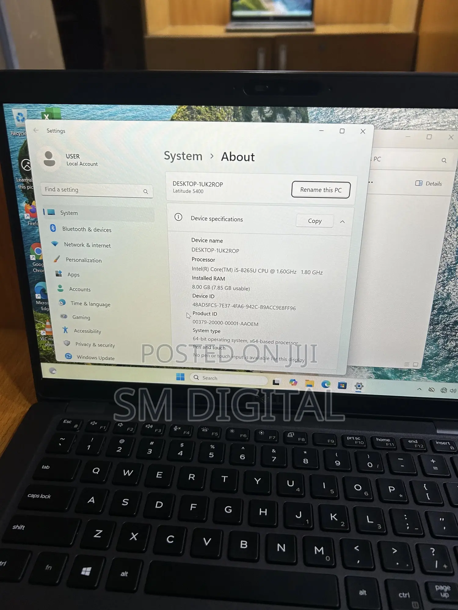 Laptop Dell Latitude 5400 8GB Intel Core i5 SSD 256GB