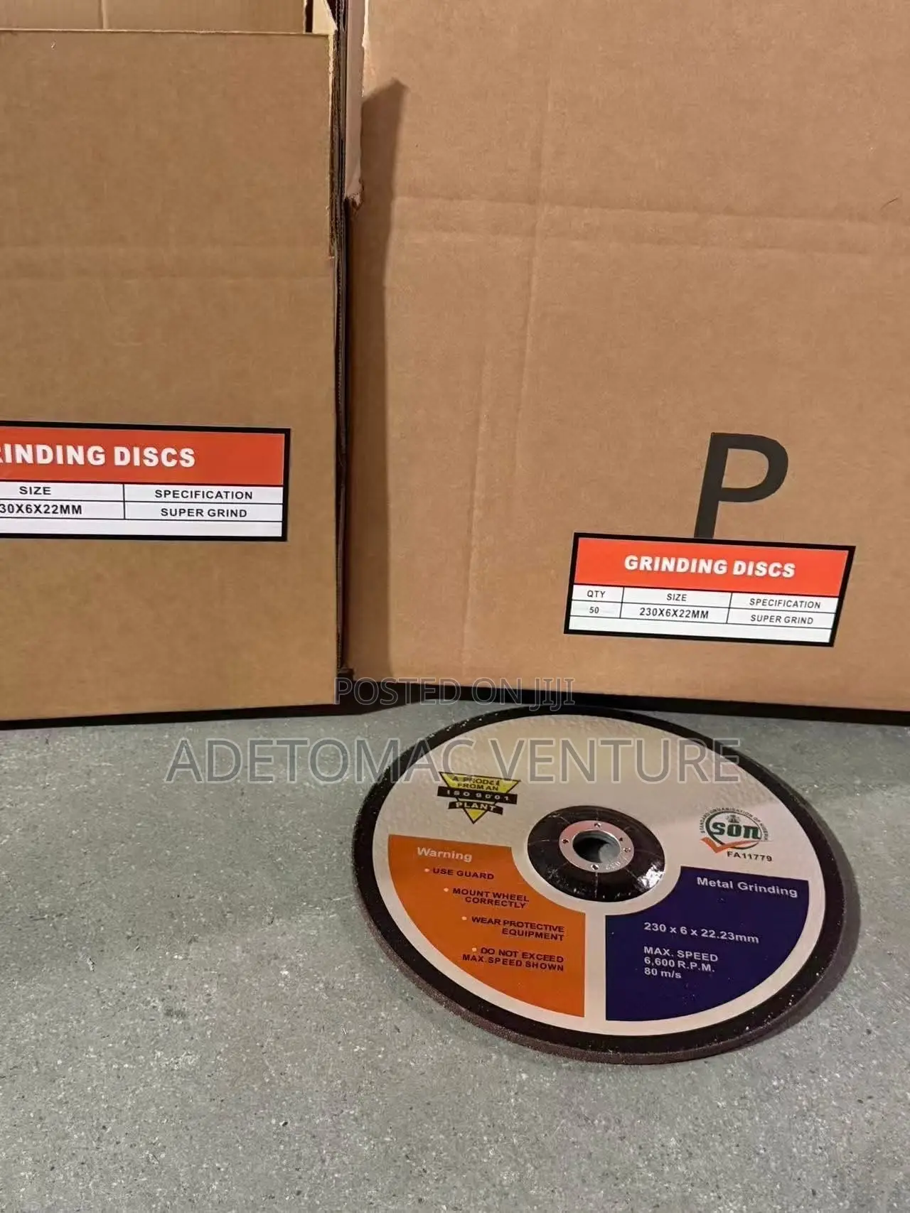 Cutting Disc and Grinding
