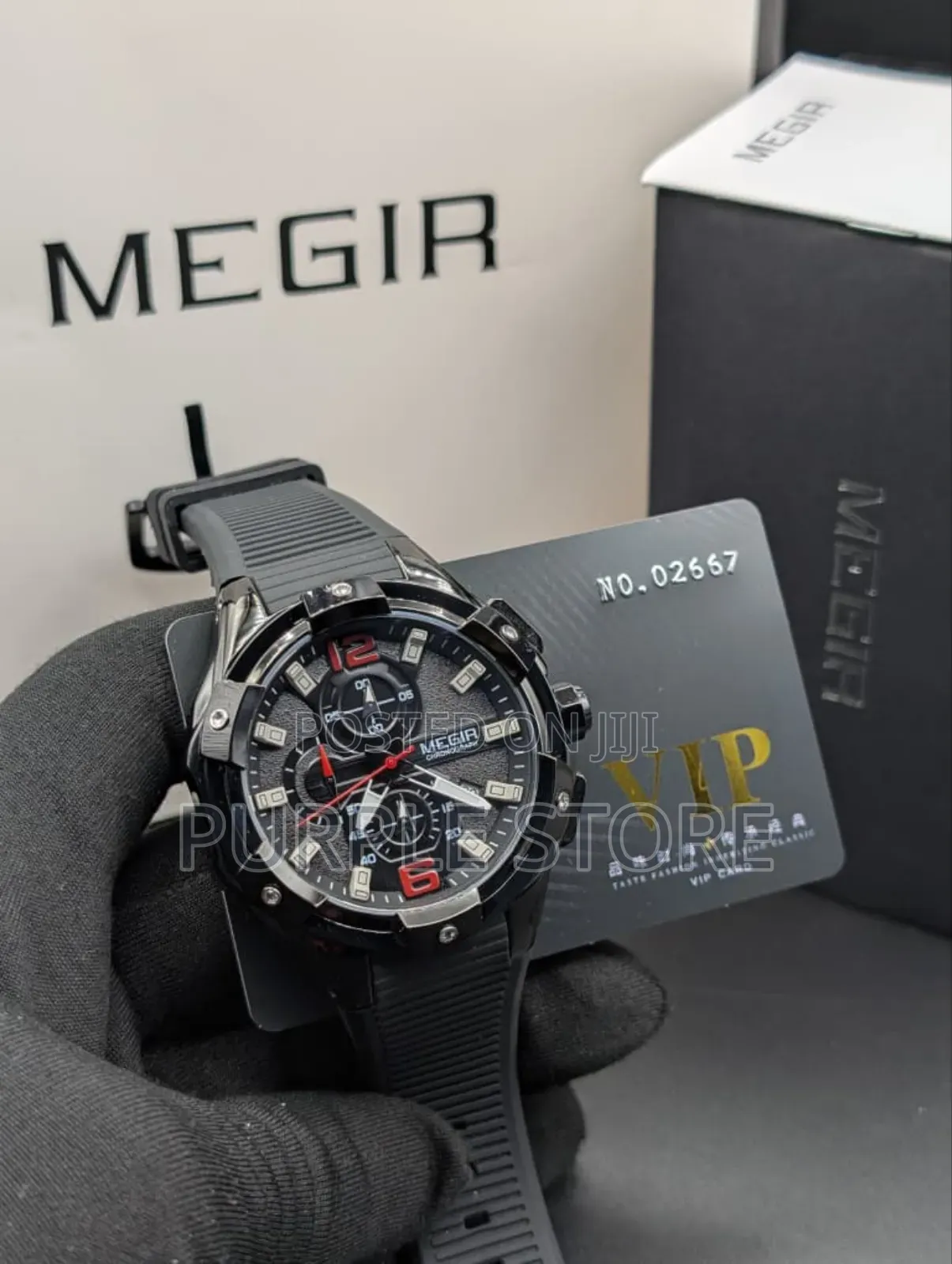 Megir Vip Solid Quality *Chronograph* Watch