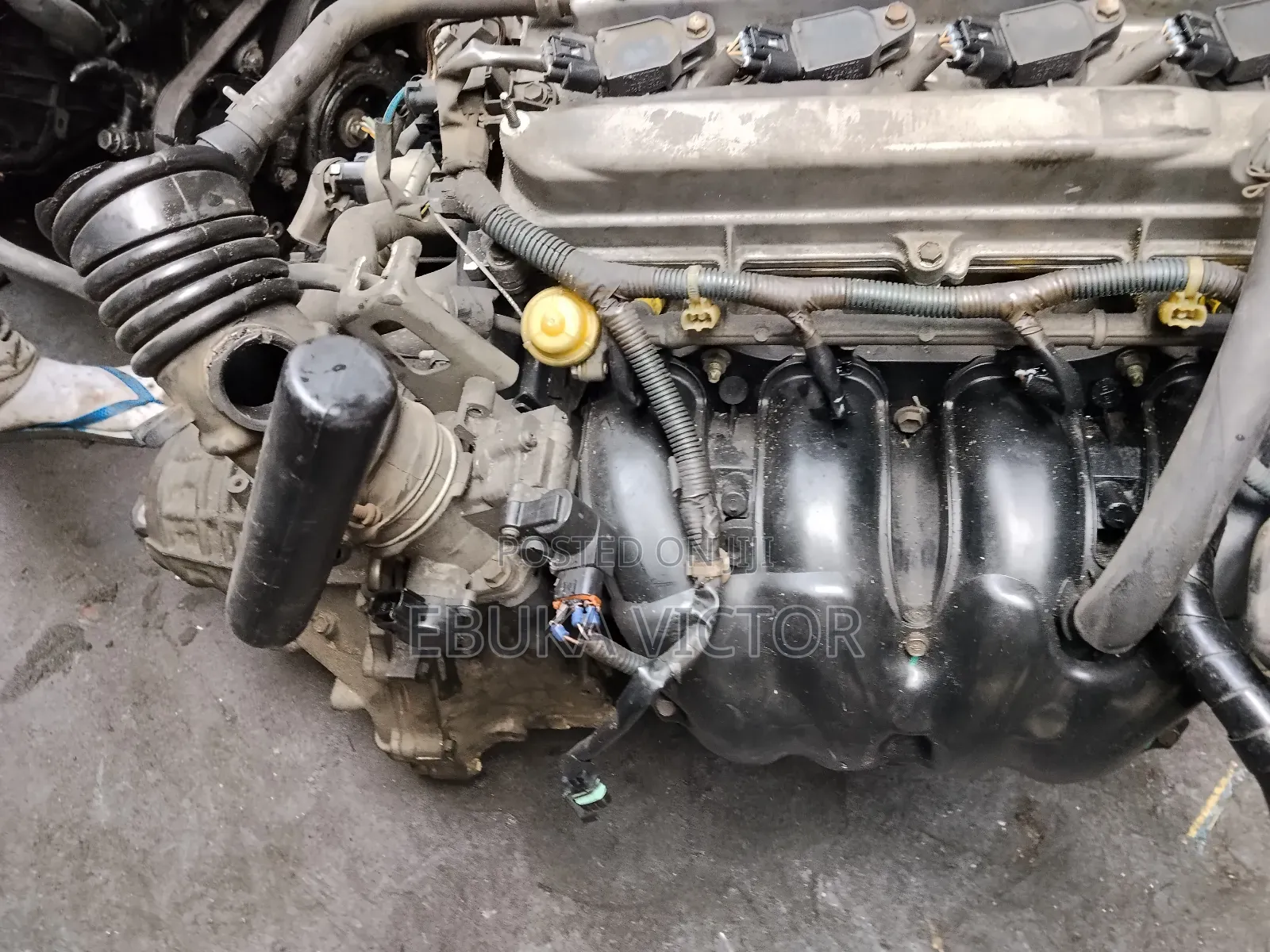 Engine and Gearbox Toyota Highlander 2005 Model 4 Cyclinder