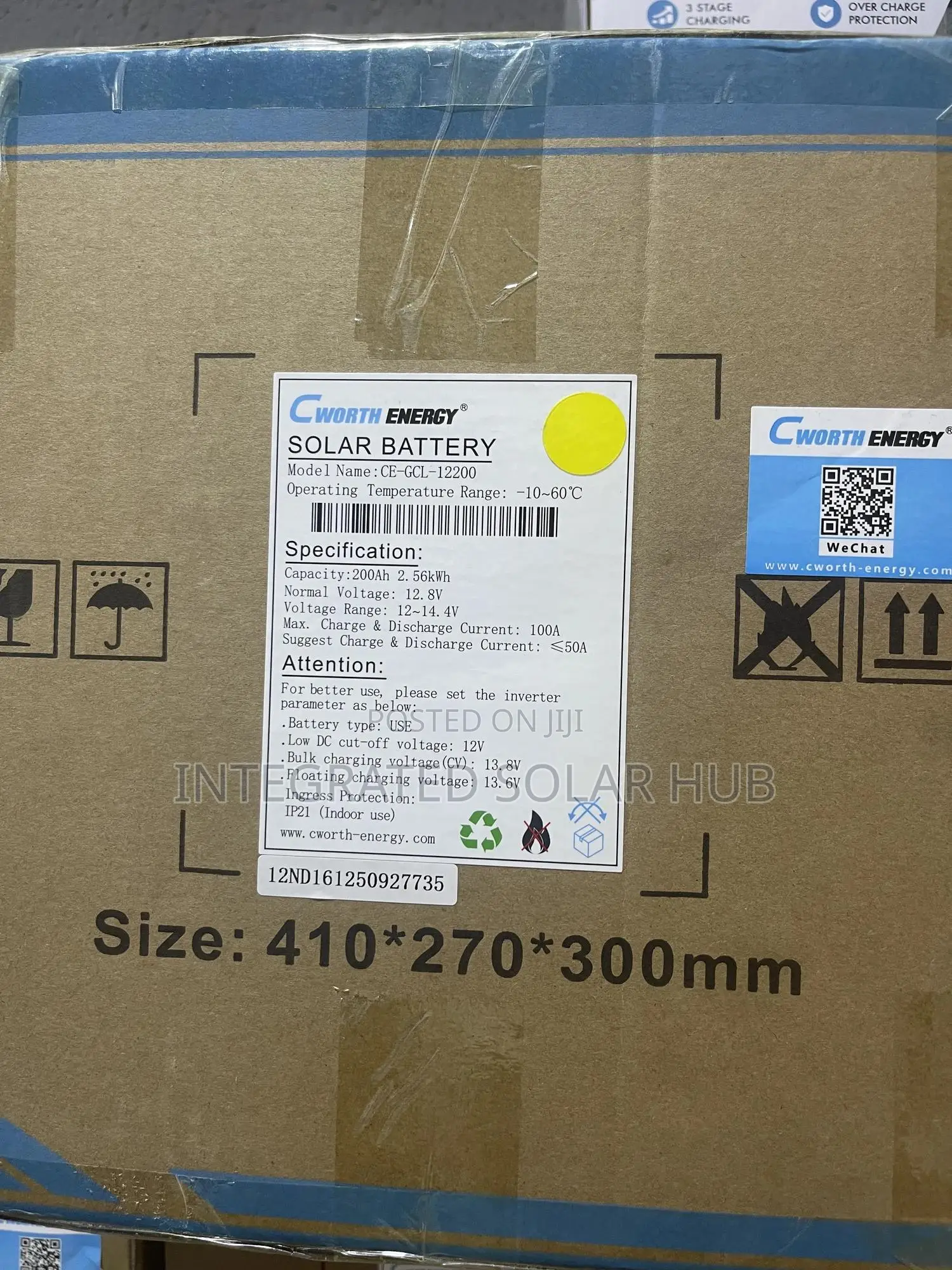 Cworth 200a 12v Lithium Battery