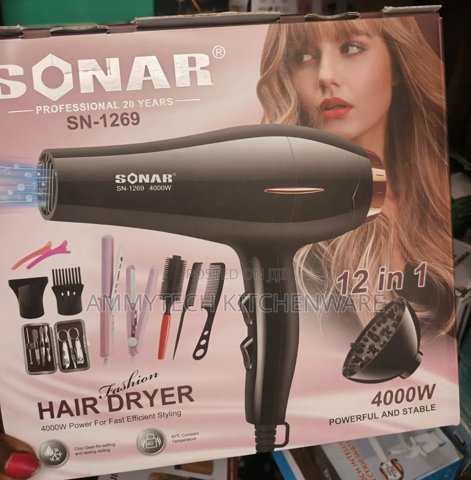 Sonar 12in1 Professional Hair Dryer
