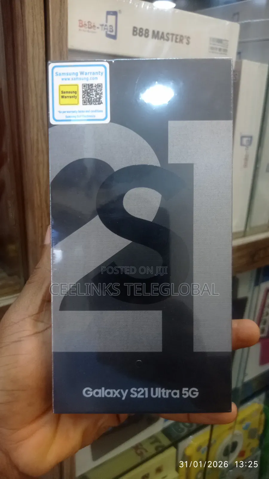 New Samsung Galaxy S21 Ultra 5G 256 GB Purple