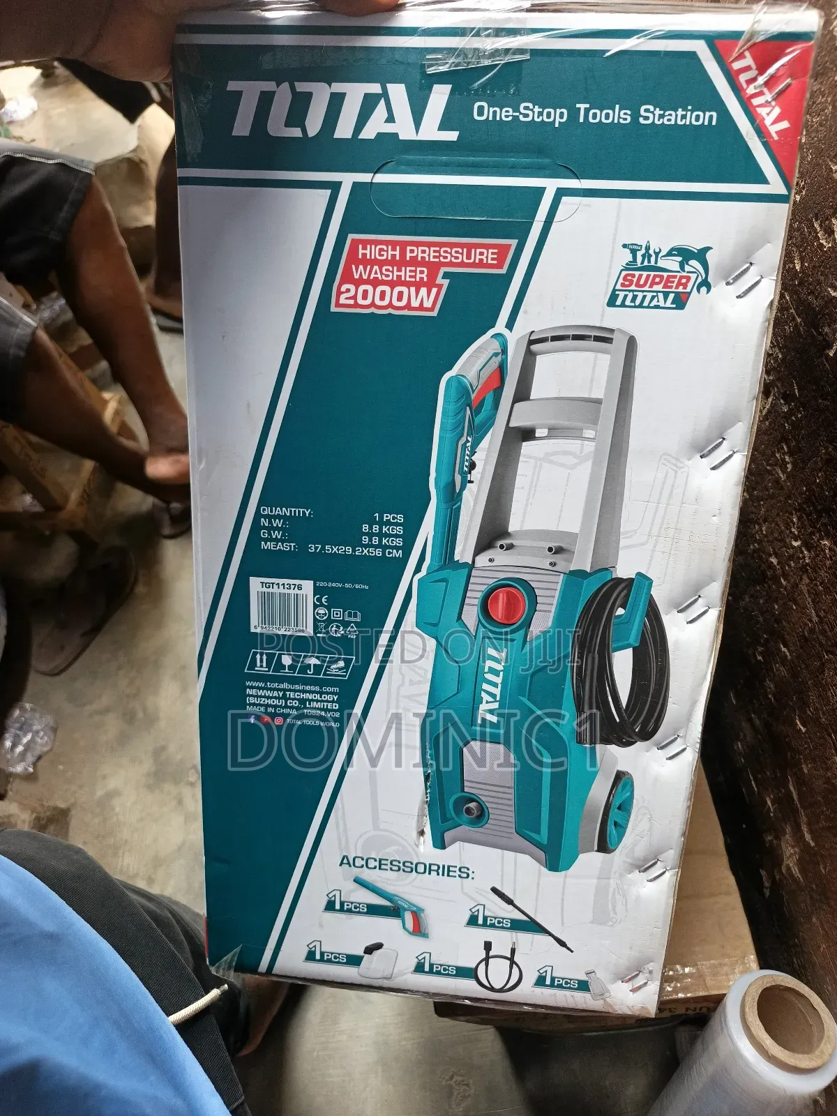 Total 2000w Industrial High Pressure Washer,