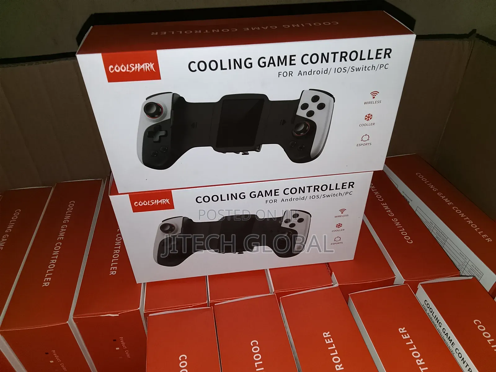 Gamepad Controller, Mobile Game Controller With Powerful Cooling