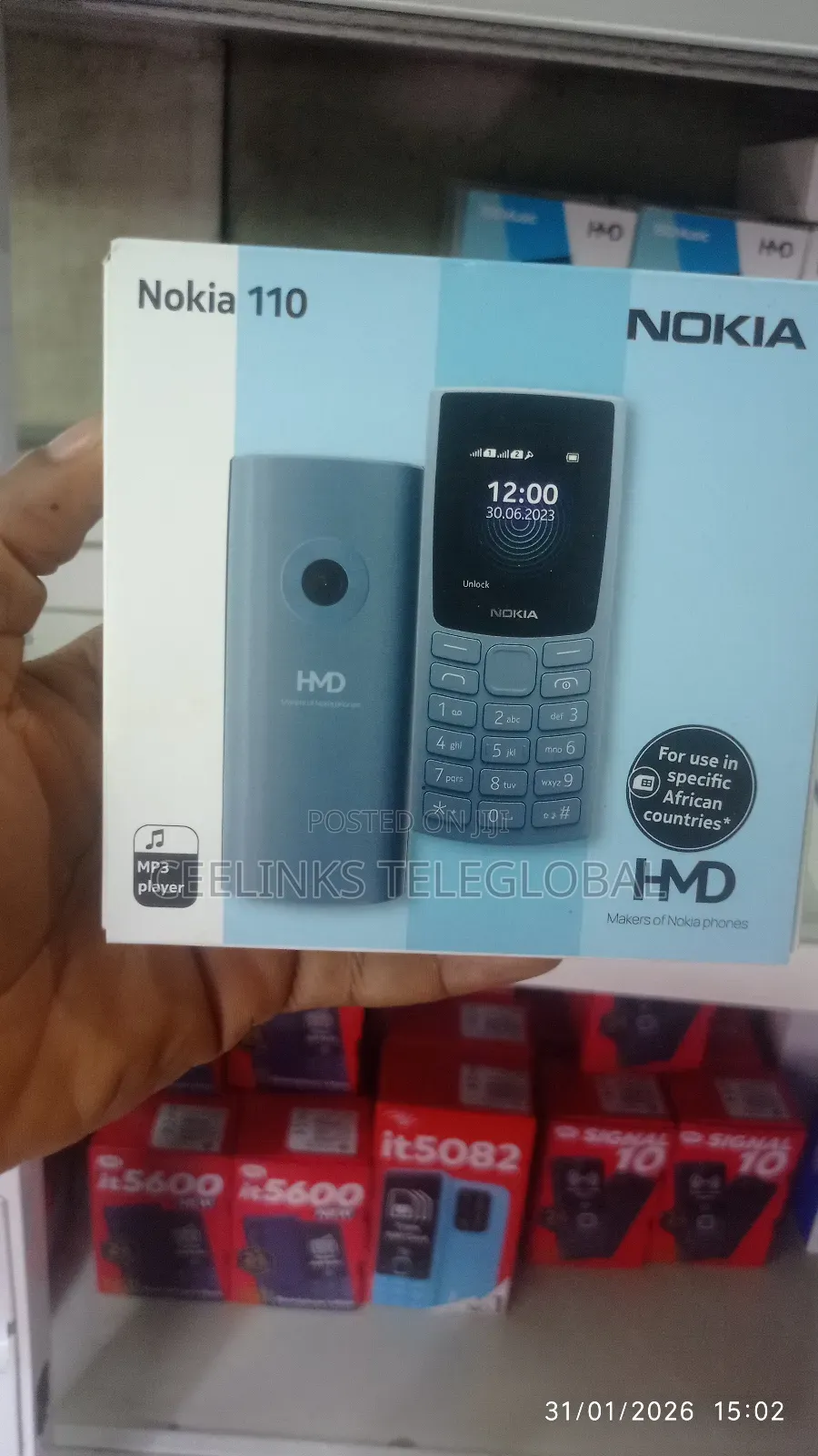 New Nokia 110 Black