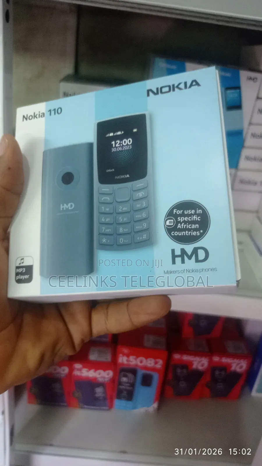 New Nokia 110 Black