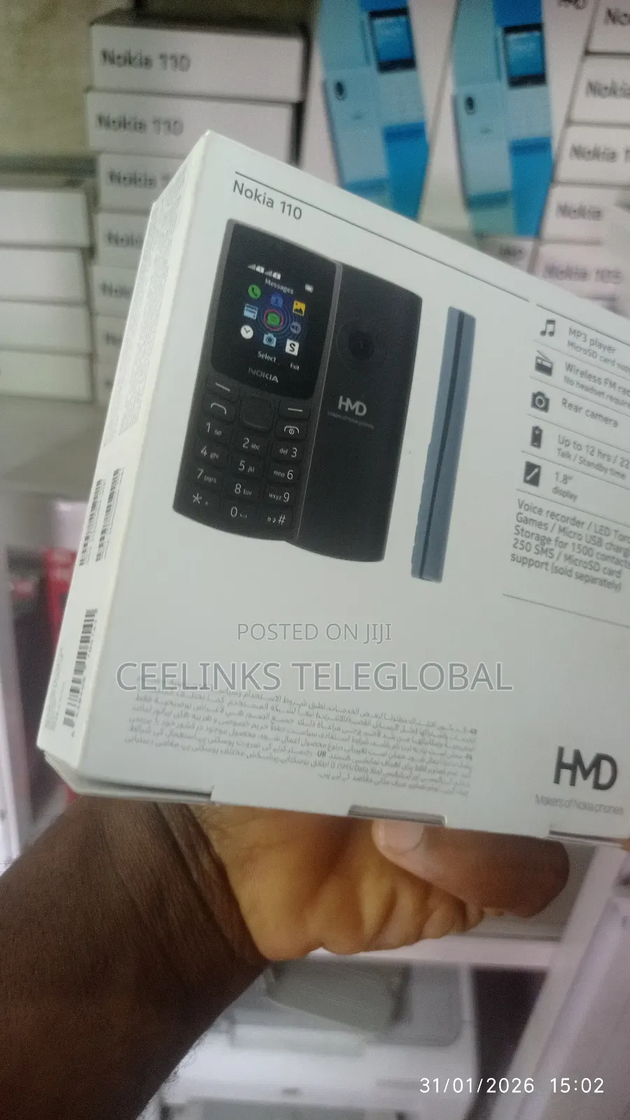 New Nokia 110 Blue