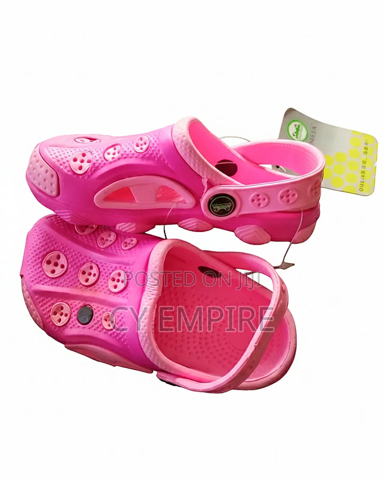 Kids' Hot Pink Sporty Clogs | Breathable Water Shoes | Toddler