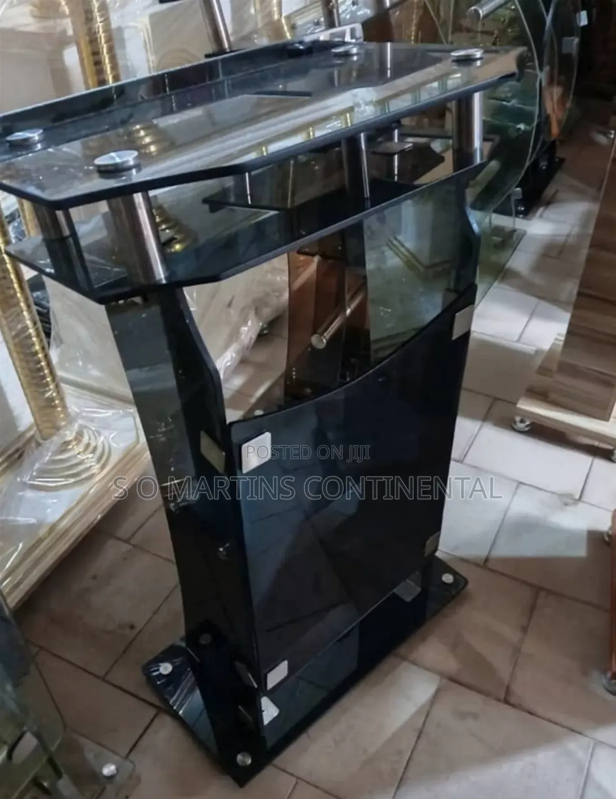 High Quality Modern Glass Church Pulpit