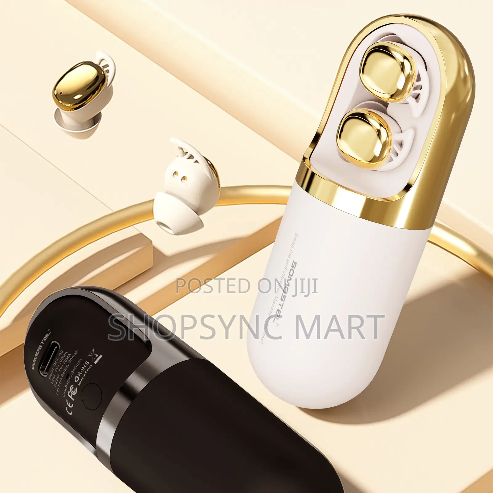 Bluetooth 6.0 Dual-Mode Earbuds With Vibration Wellness Feature