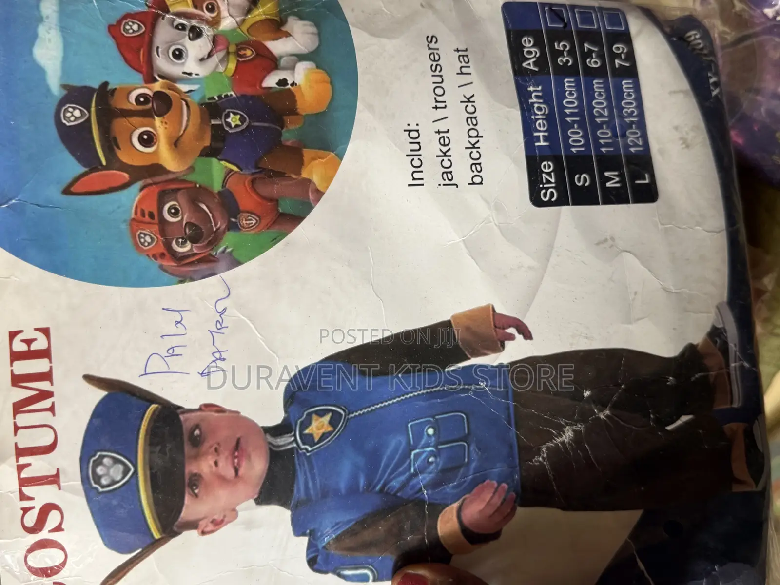 Paw Patrol Costume