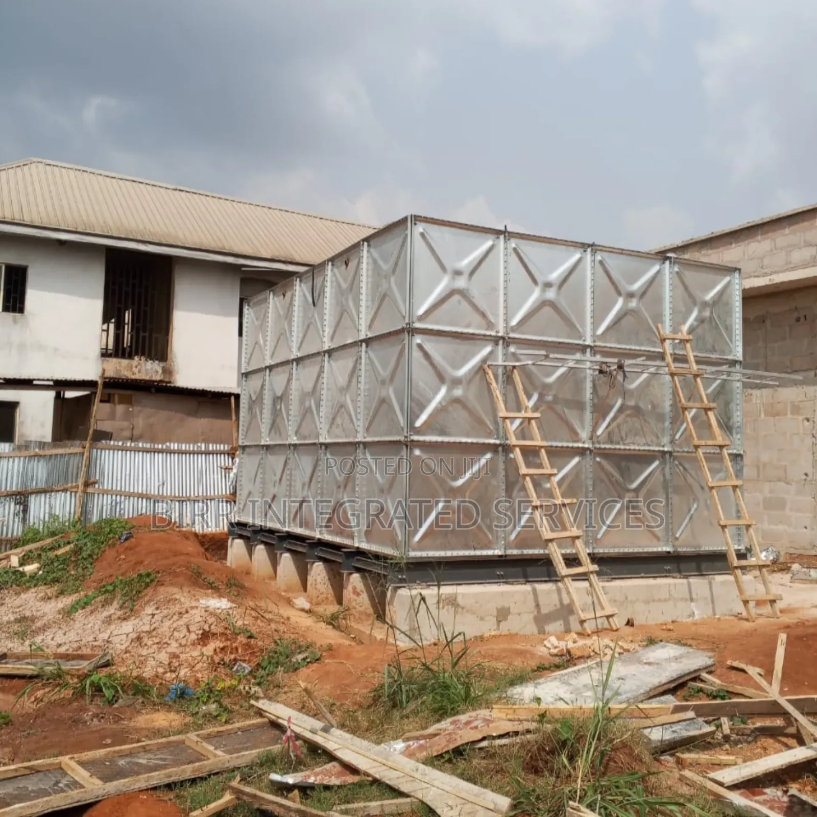 Pressed Steel Galvanized Braithwaite Water Tank