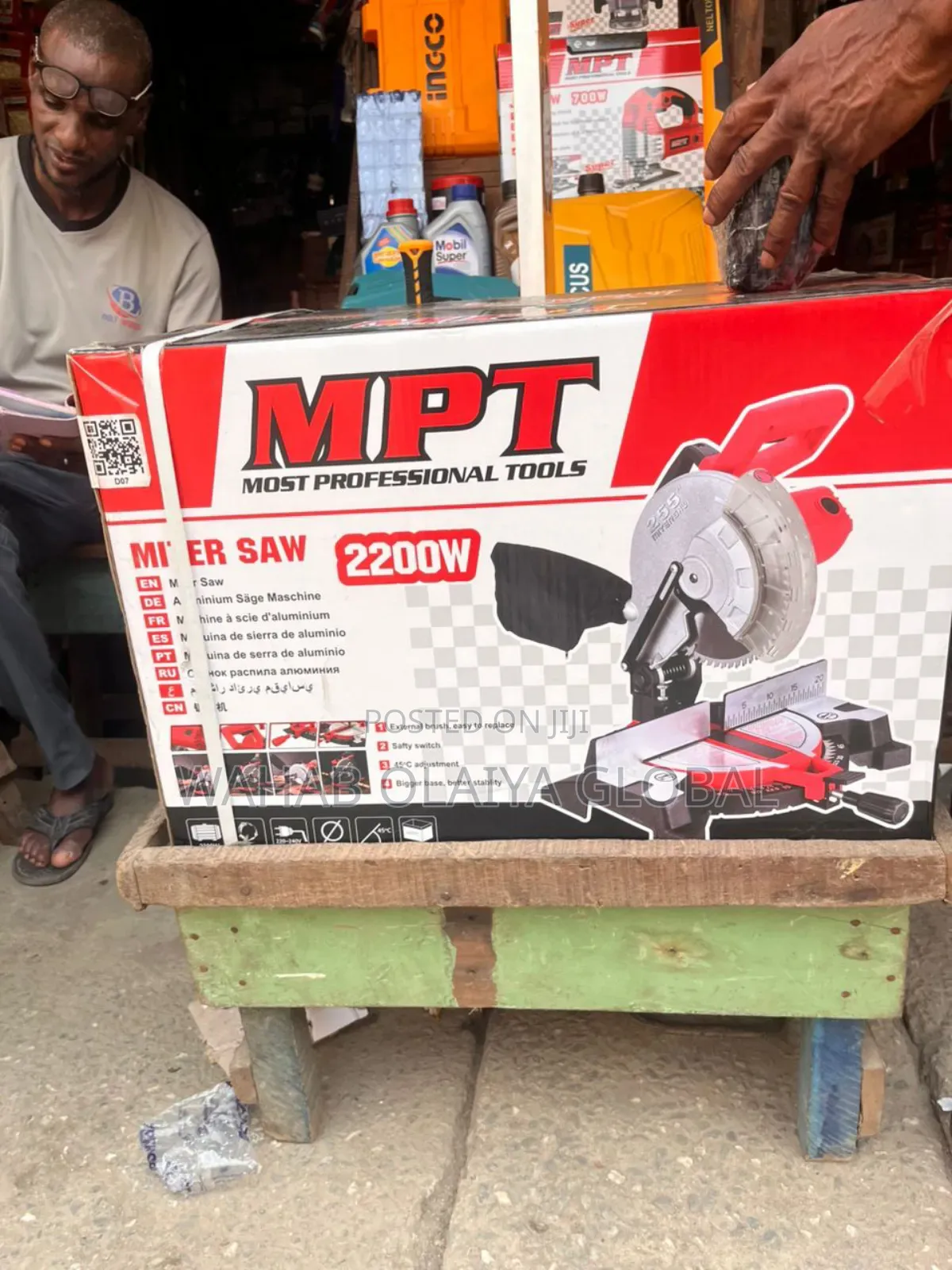 MPT 2200w Miter Saw Mms2503 – 250mm Professional Cutter