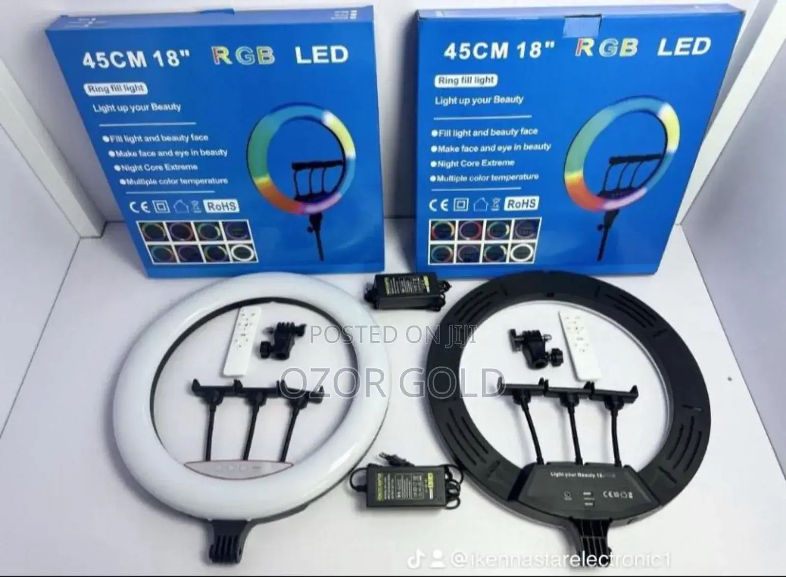 Multiple Colors Ring Light