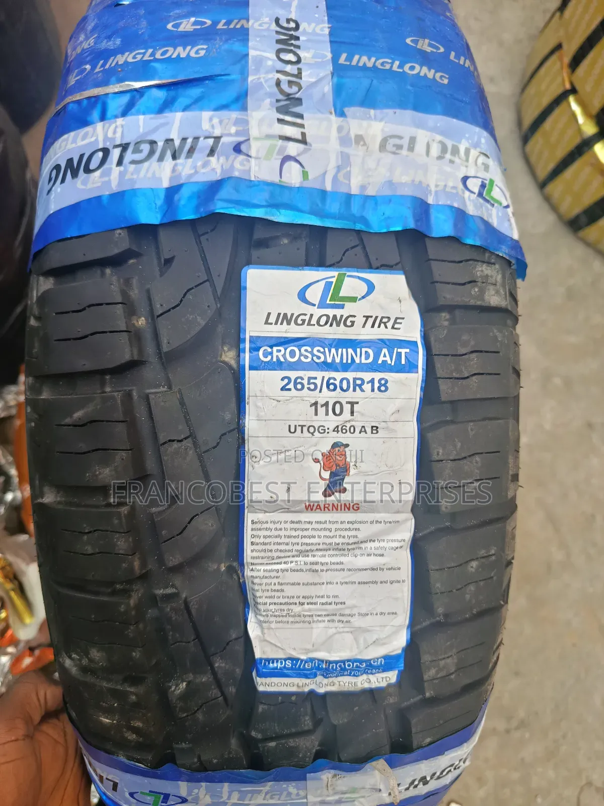 265/60r18 Linglong Tyre