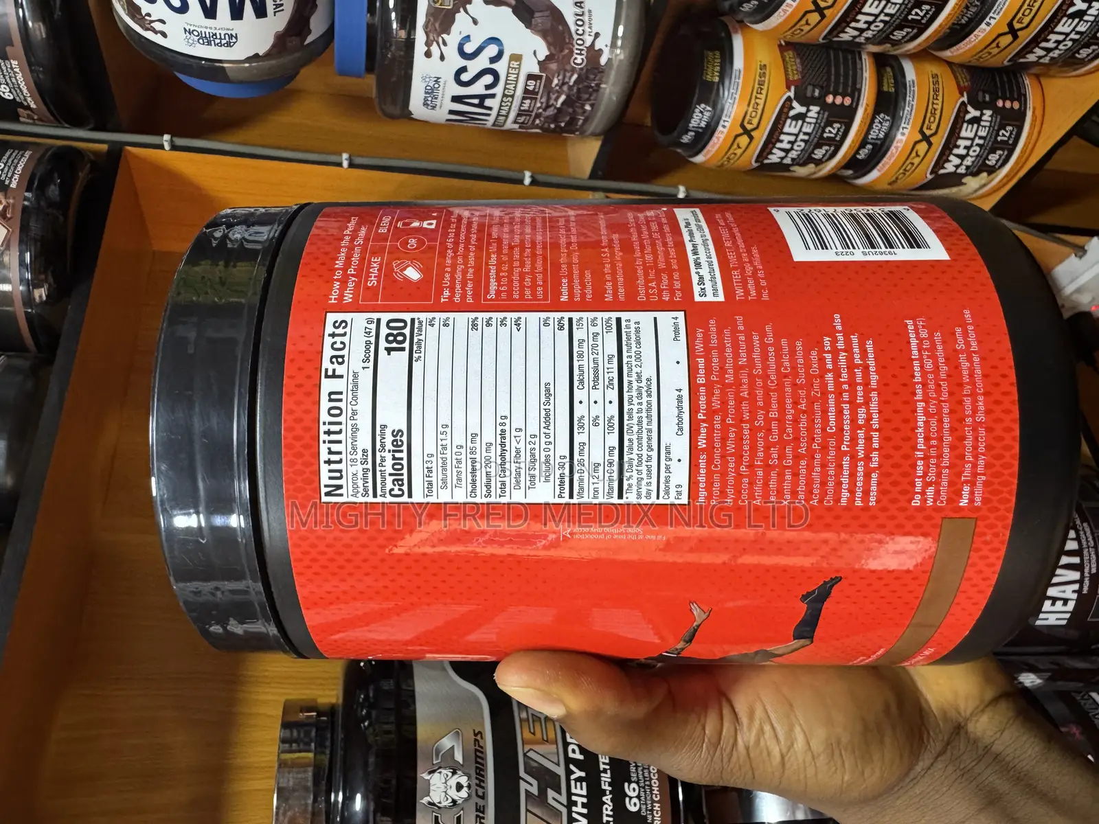 Six Star Whey Protein Powder Plus